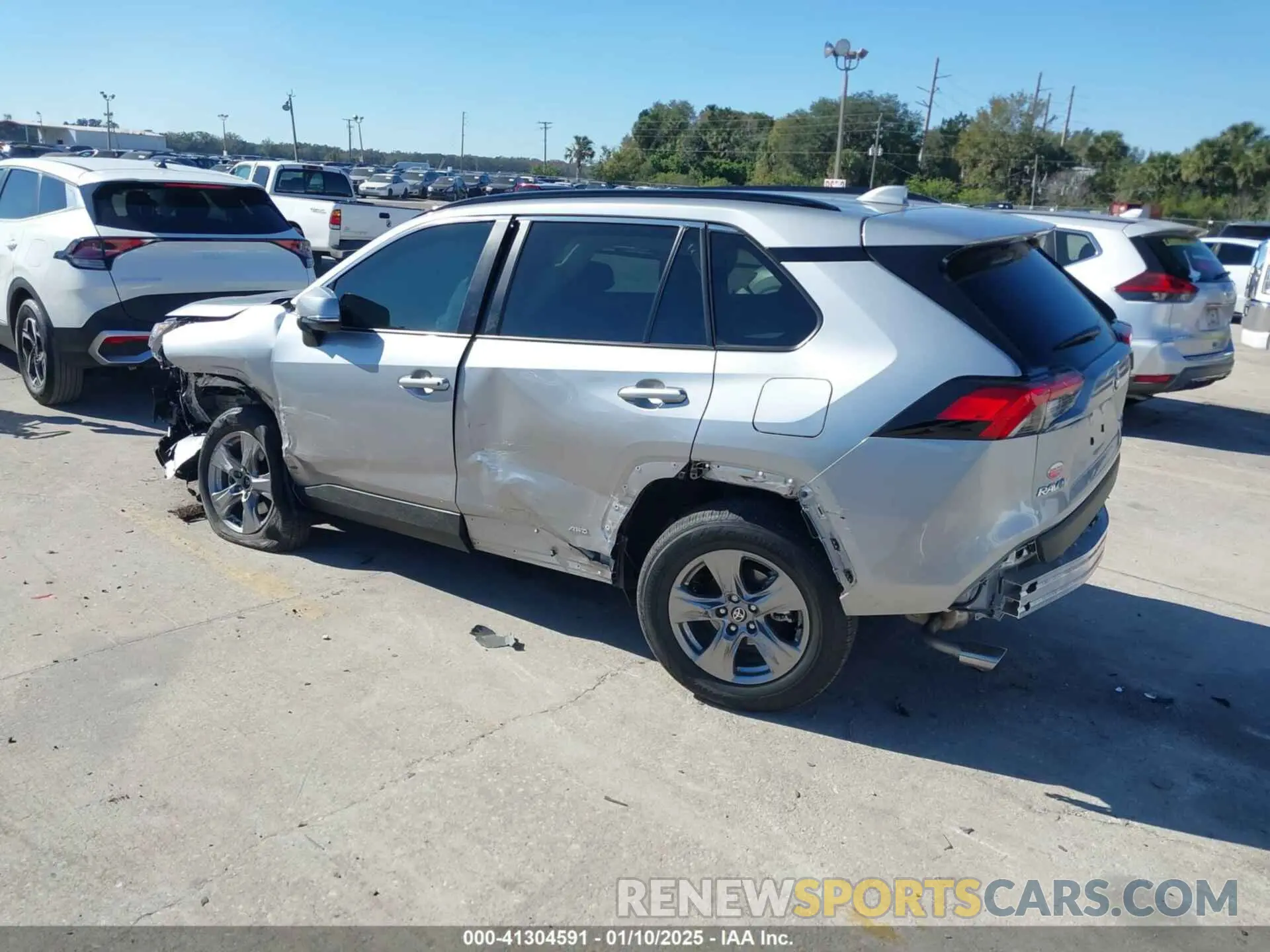 3 fotografías del automóvil dañado 4T3RWRFV8RU140271 TOYOTA RAV4 HYBRID 2024