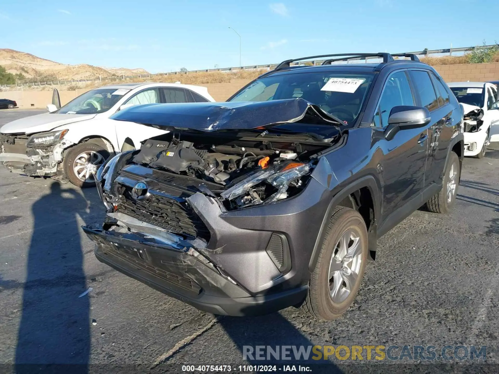 2 fotografías del automóvil dañado 4T3RWRFVXRU155774 TOYOTA RAV4 HYBRID 2024