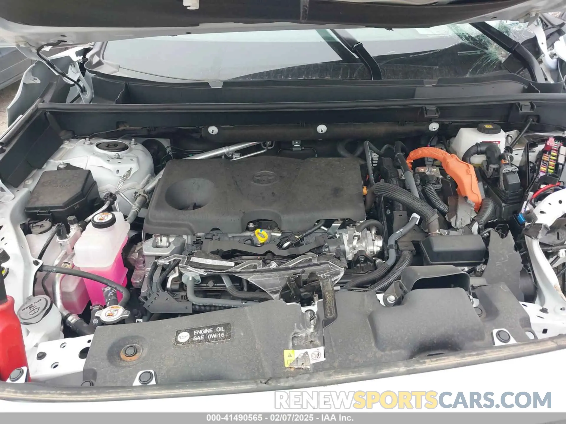 10 fotografías del automóvil dañado 4T3T6RFV6RU166065 TOYOTA RAV4 HYBRID 2024