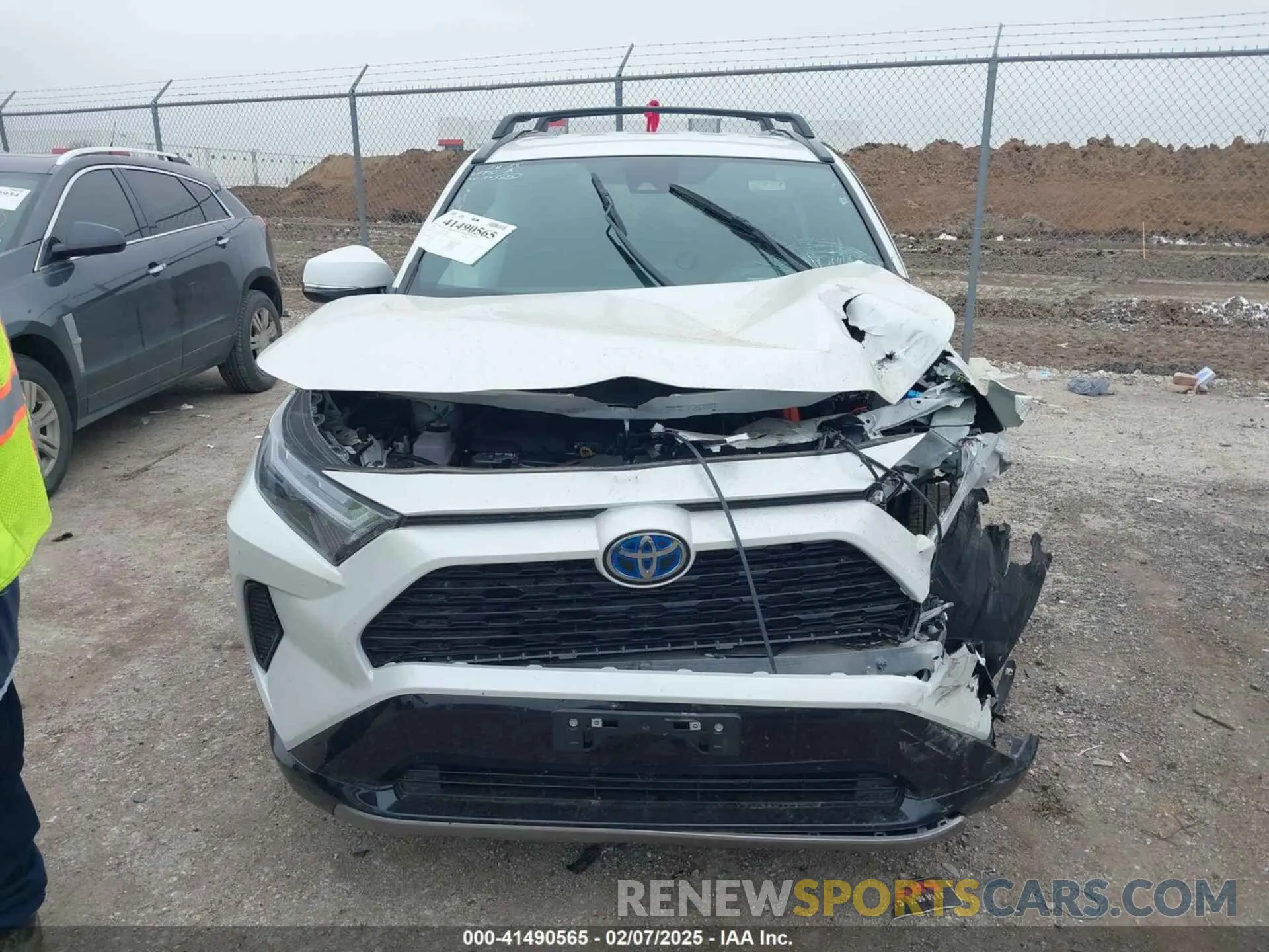 12 fotografías del automóvil dañado 4T3T6RFV6RU166065 TOYOTA RAV4 HYBRID 2024