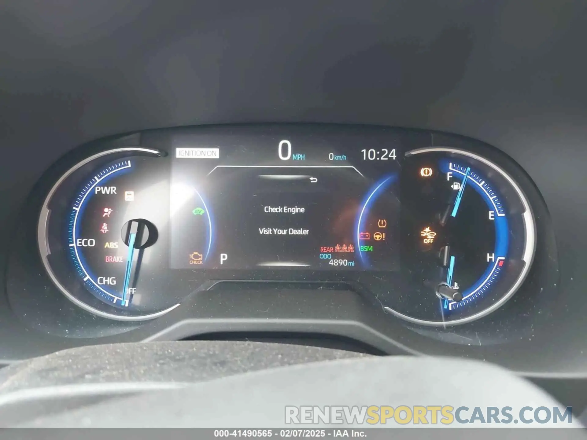 7 fotografías del automóvil dañado 4T3T6RFV6RU166065 TOYOTA RAV4 HYBRID 2024