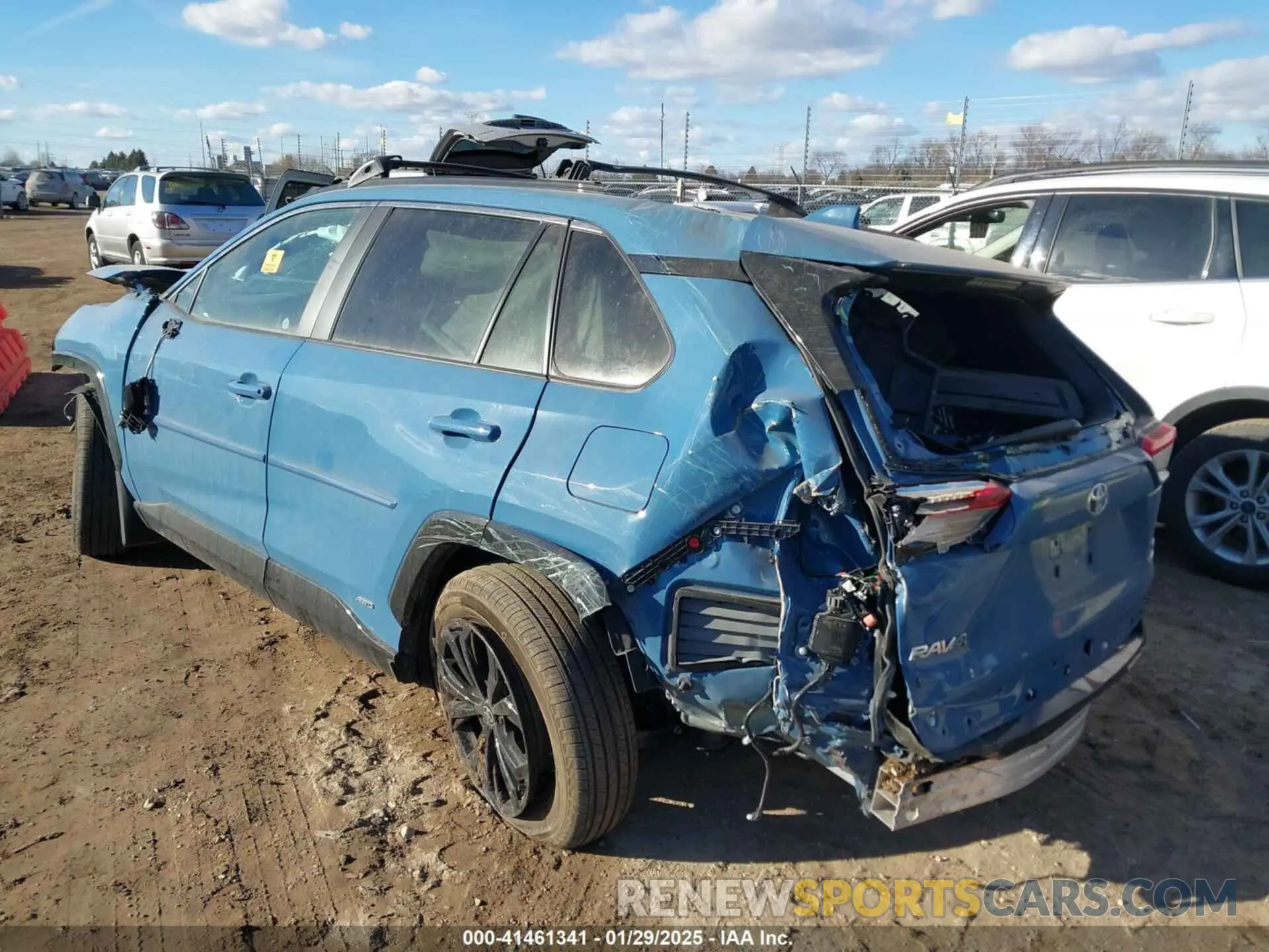 3 fotografías del automóvil dañado 4T3T6RFV7RU157696 TOYOTA RAV4 HYBRID 2024