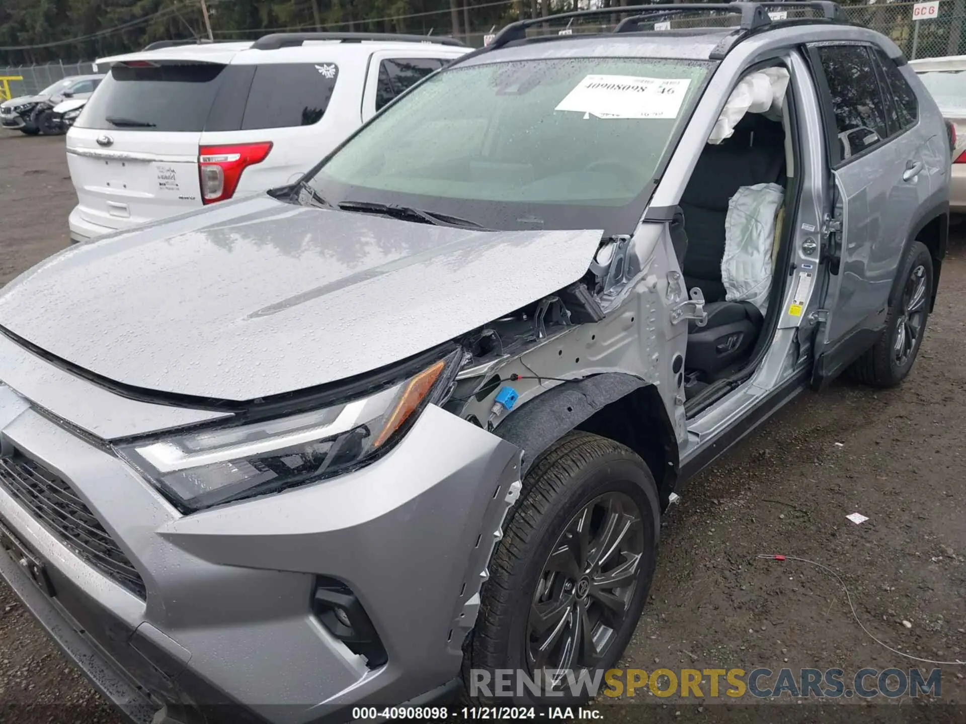6 fotografías del automóvil dañado JTMB6RFV1RD138604 TOYOTA RAV4 HYBRID 2024