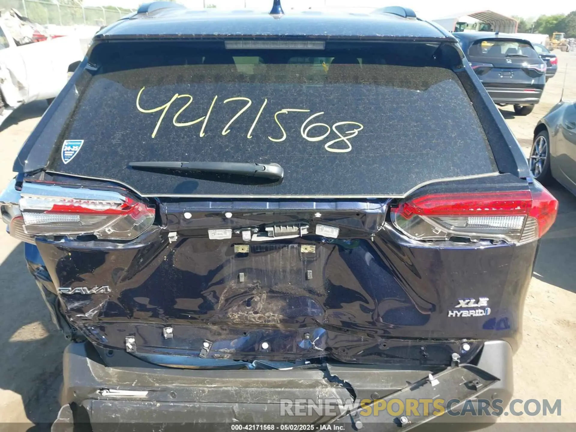 16 fotografías del automóvil dañado JTMB6RFV3RJ041700 TOYOTA RAV4 HYBRID 2024