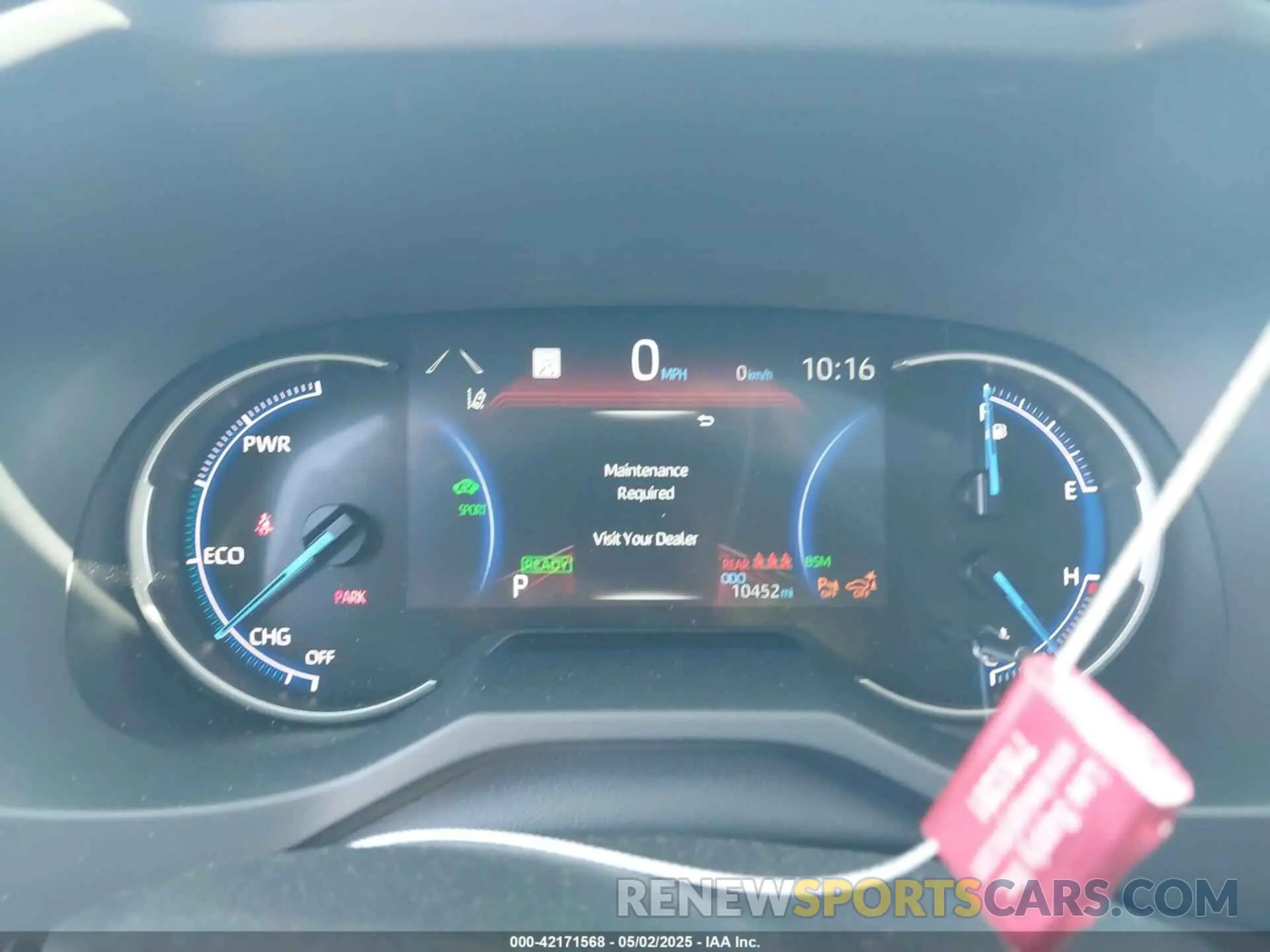 7 fotografías del automóvil dañado JTMB6RFV3RJ041700 TOYOTA RAV4 HYBRID 2024