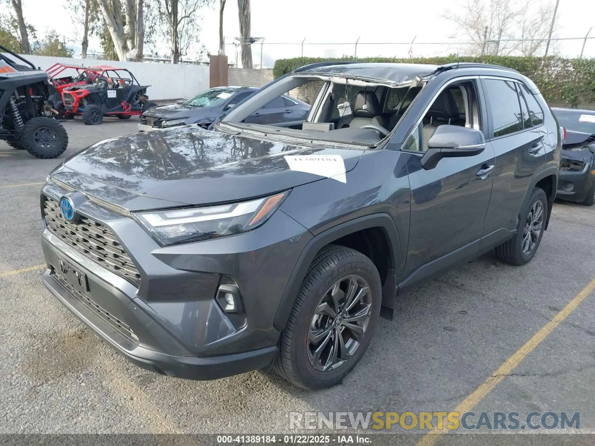 2 fotografías del automóvil dañado JTMB6RFV6RD123919 TOYOTA RAV4 HYBRID 2024