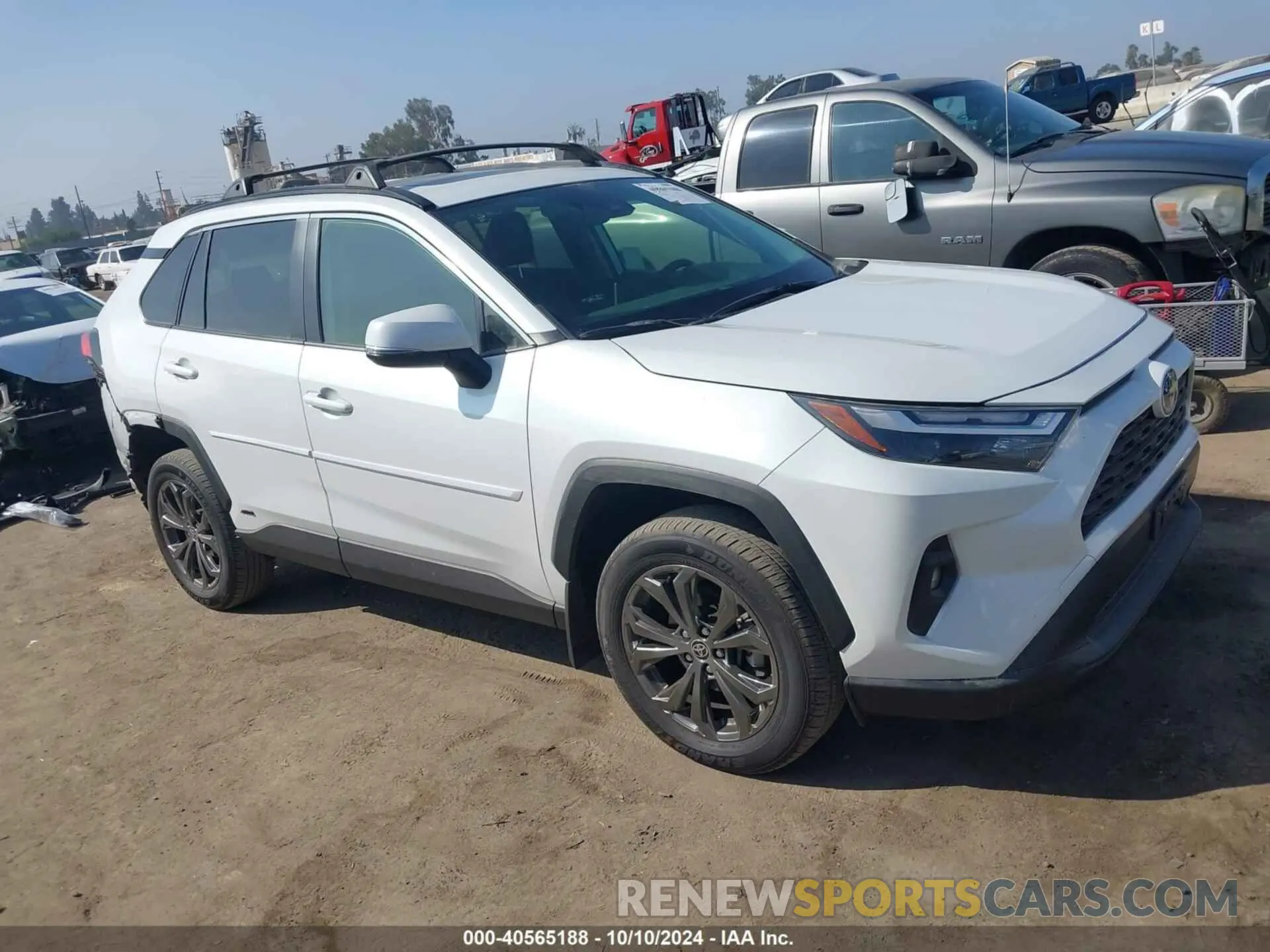 1 fotografías del automóvil dañado JTMB6RFV6RJ044865 TOYOTA RAV4 HYBRID 2024