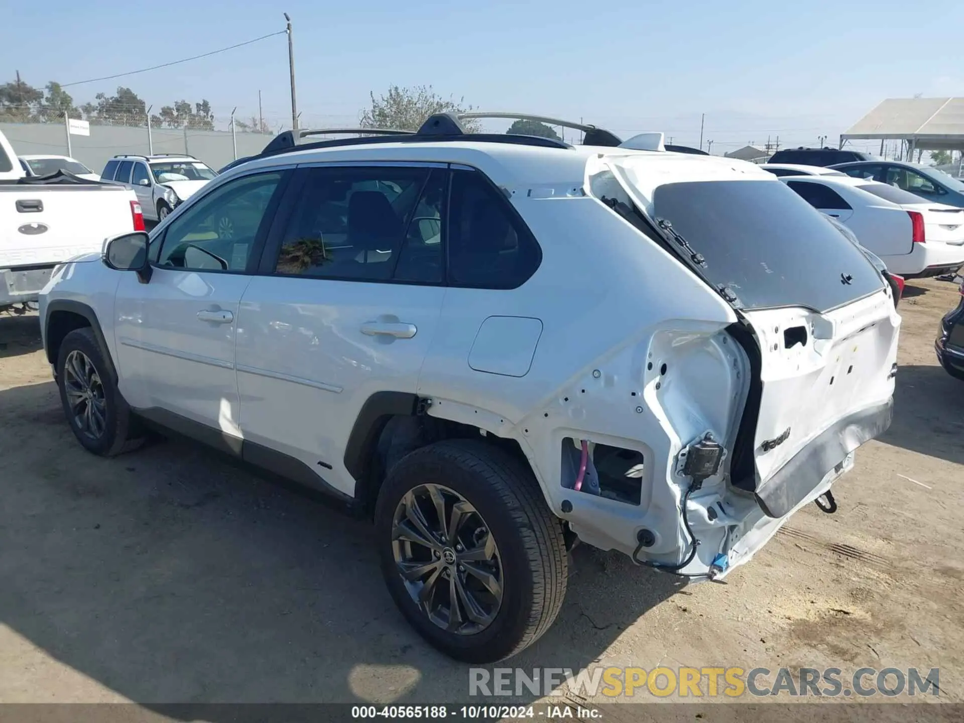 3 fotografías del automóvil dañado JTMB6RFV6RJ044865 TOYOTA RAV4 HYBRID 2024