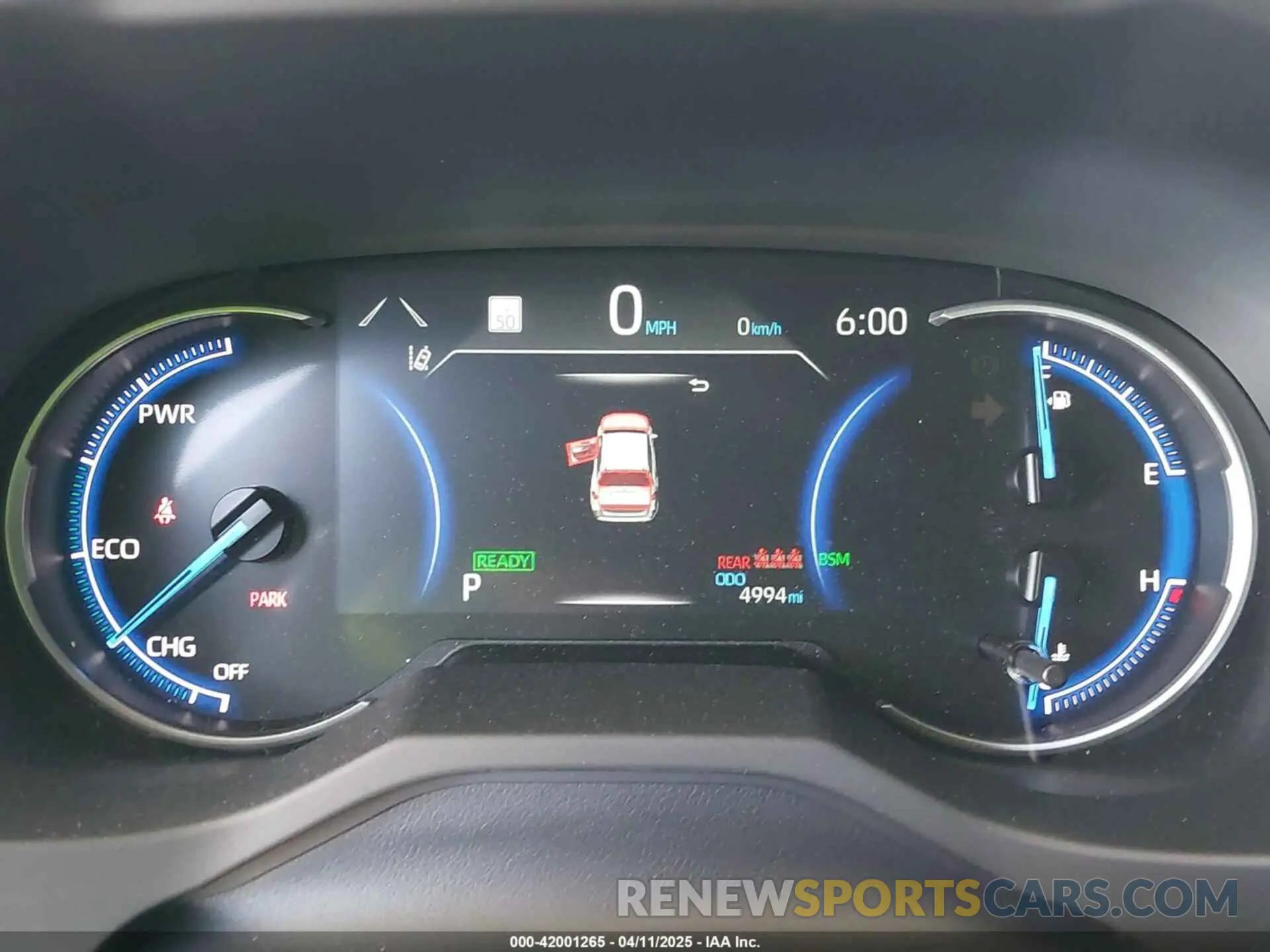 7 fotografías del automóvil dañado JTMB6RFV7RJ061562 TOYOTA RAV4 HYBRID 2024