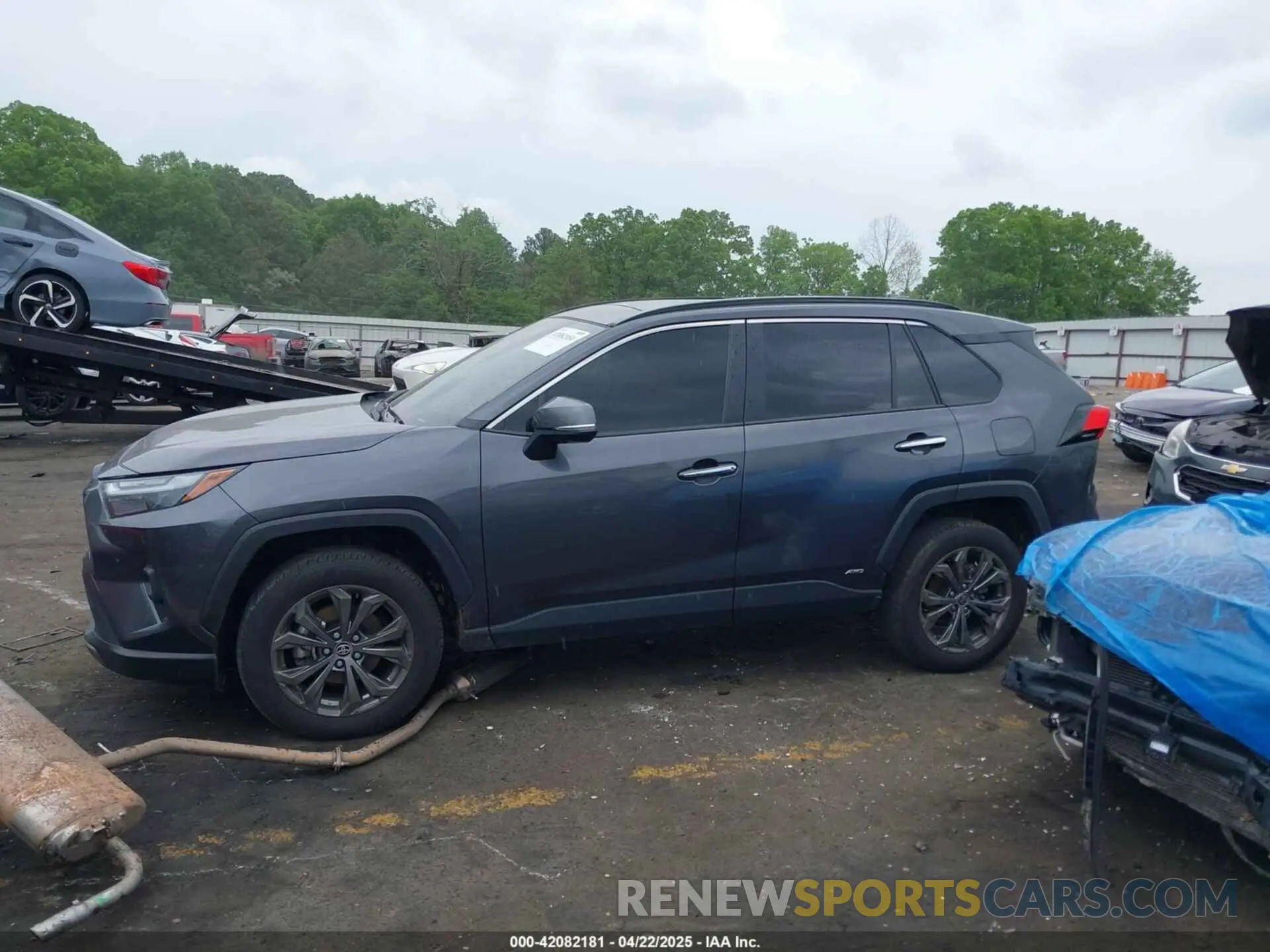 14 fotografías del automóvil dañado JTMD6RFV2RJ054091 TOYOTA RAV4 HYBRID 2024