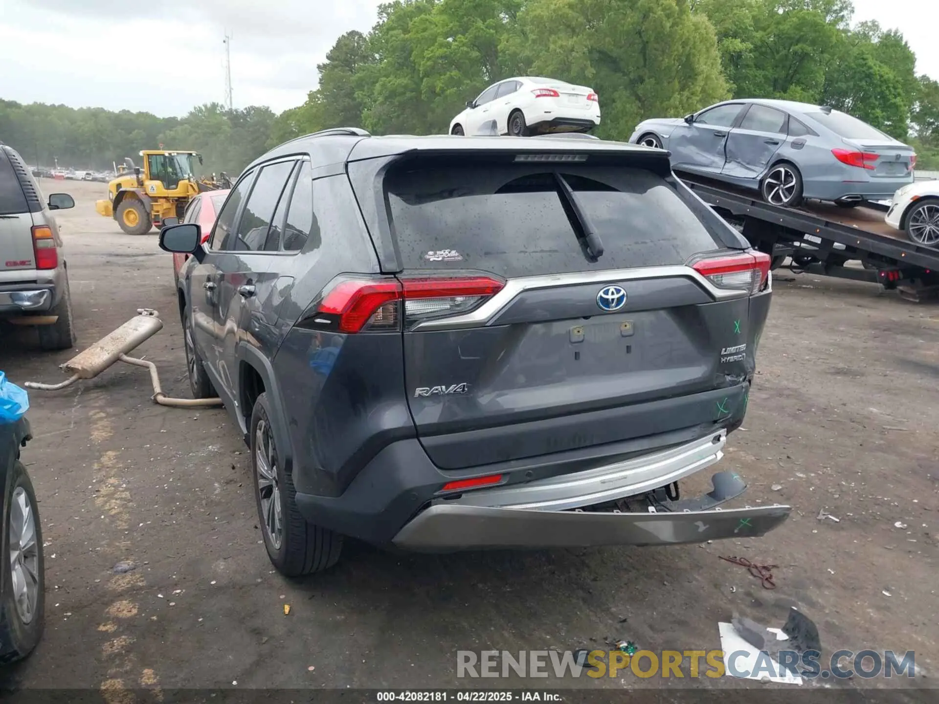3 fotografías del automóvil dañado JTMD6RFV2RJ054091 TOYOTA RAV4 HYBRID 2024