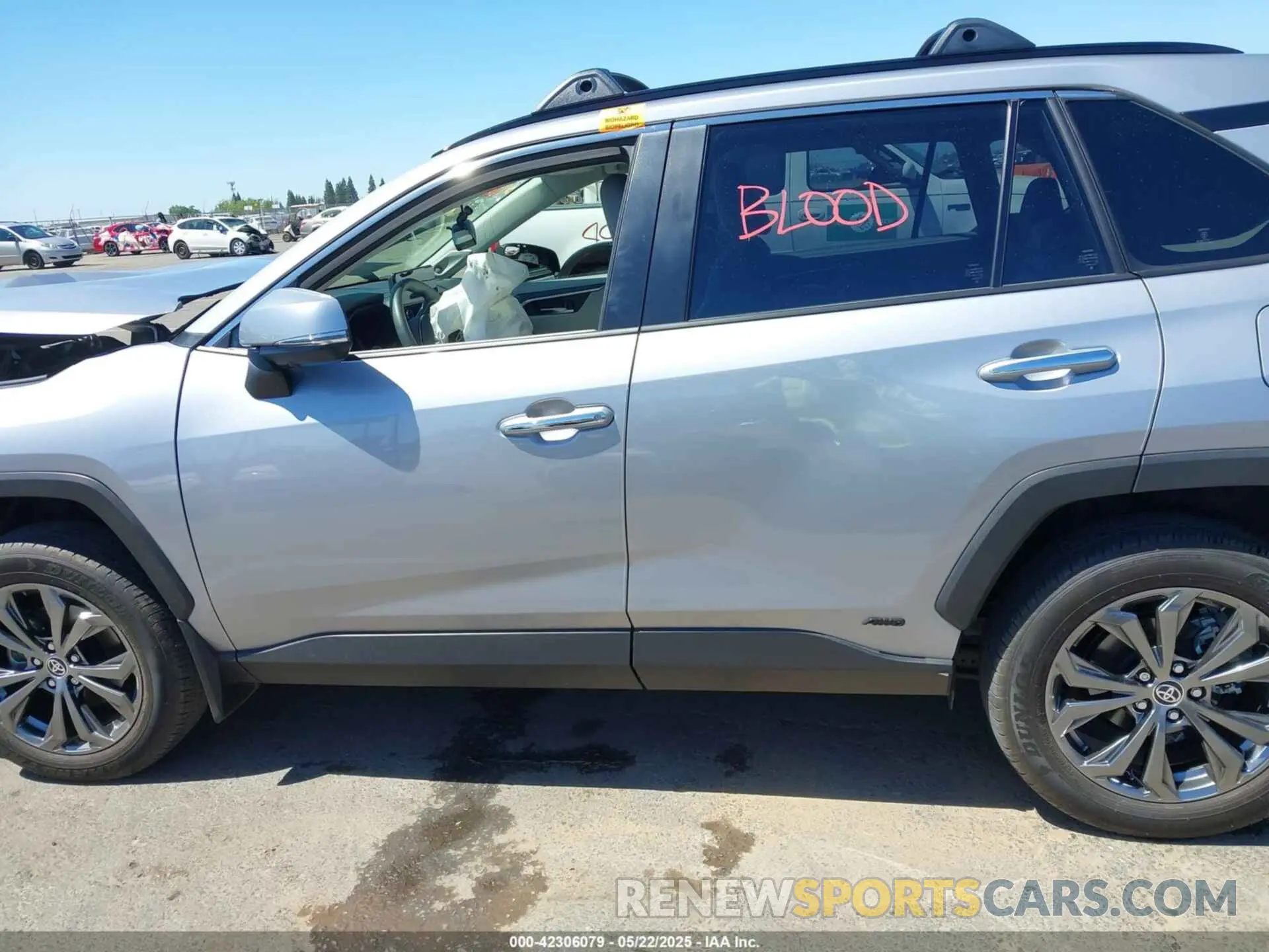 14 fotografías del automóvil dañado JTMD6RFV6RD136503 TOYOTA RAV4 HYBRID 2024