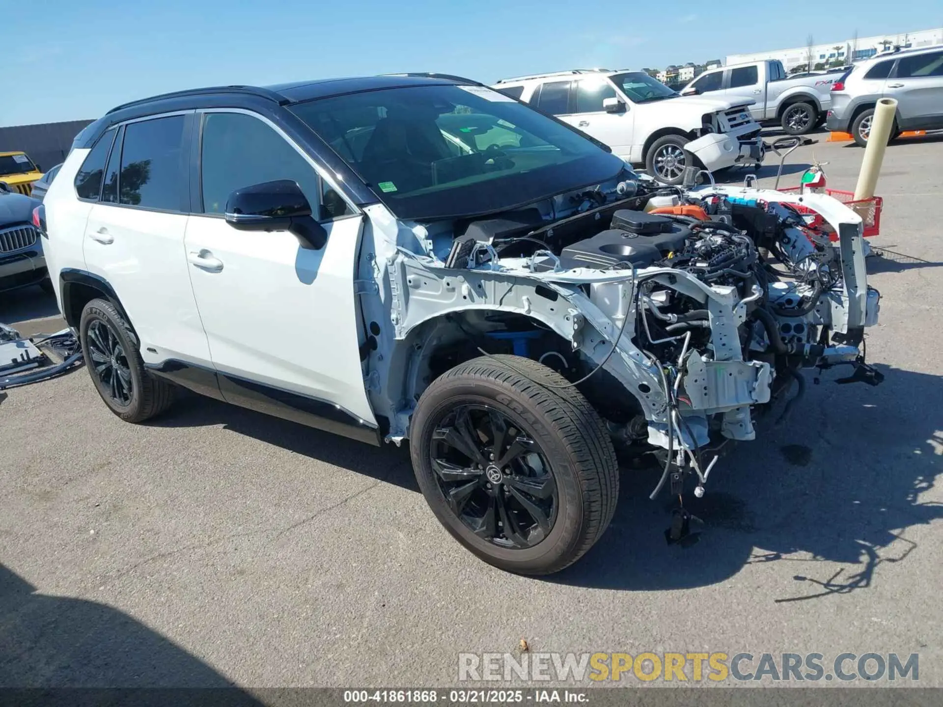 1 fotografías del automóvil dañado JTME6RFV3RD549984 TOYOTA RAV4 HYBRID 2024
