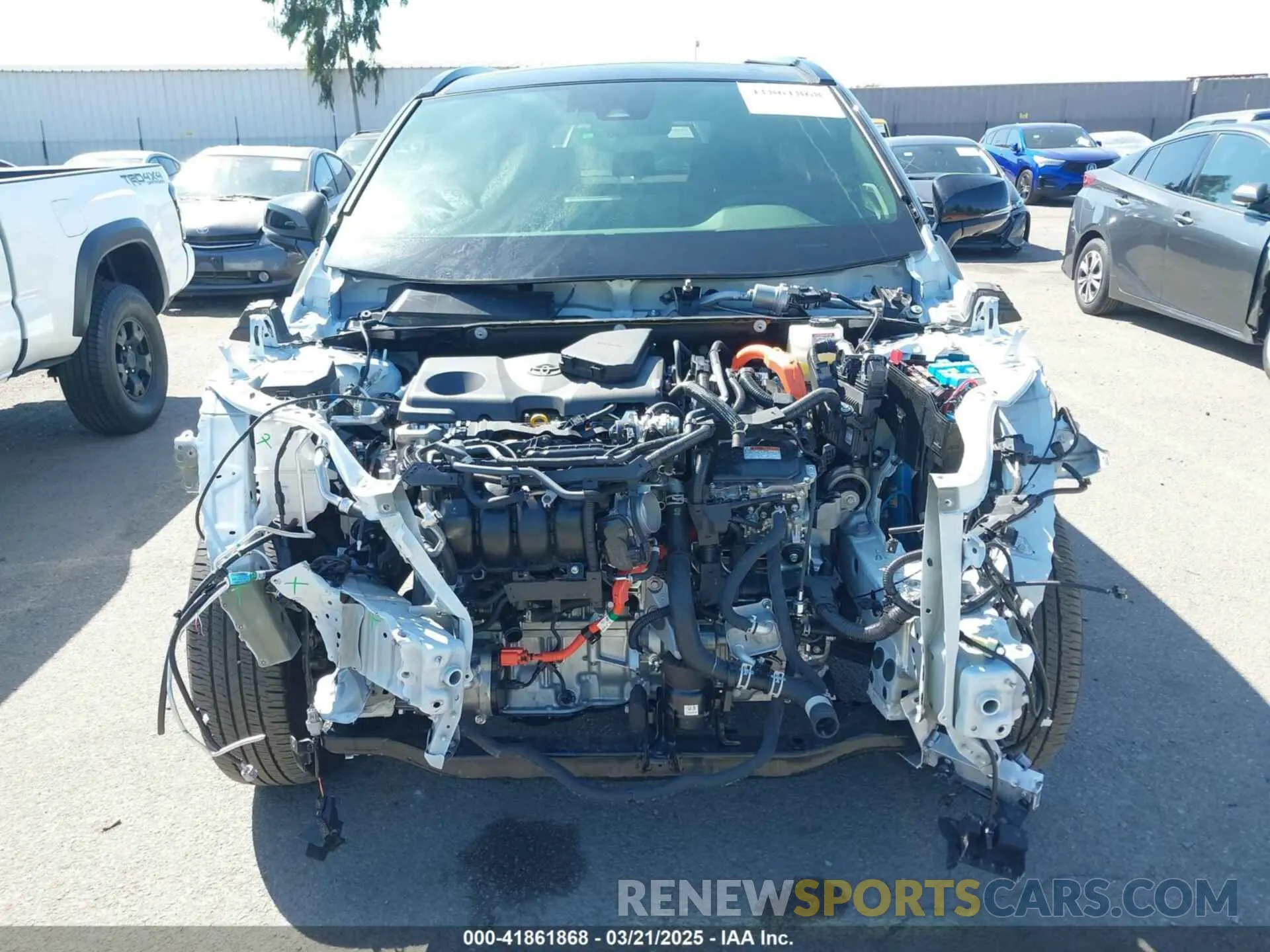 6 fotografías del automóvil dañado JTME6RFV3RD549984 TOYOTA RAV4 HYBRID 2024