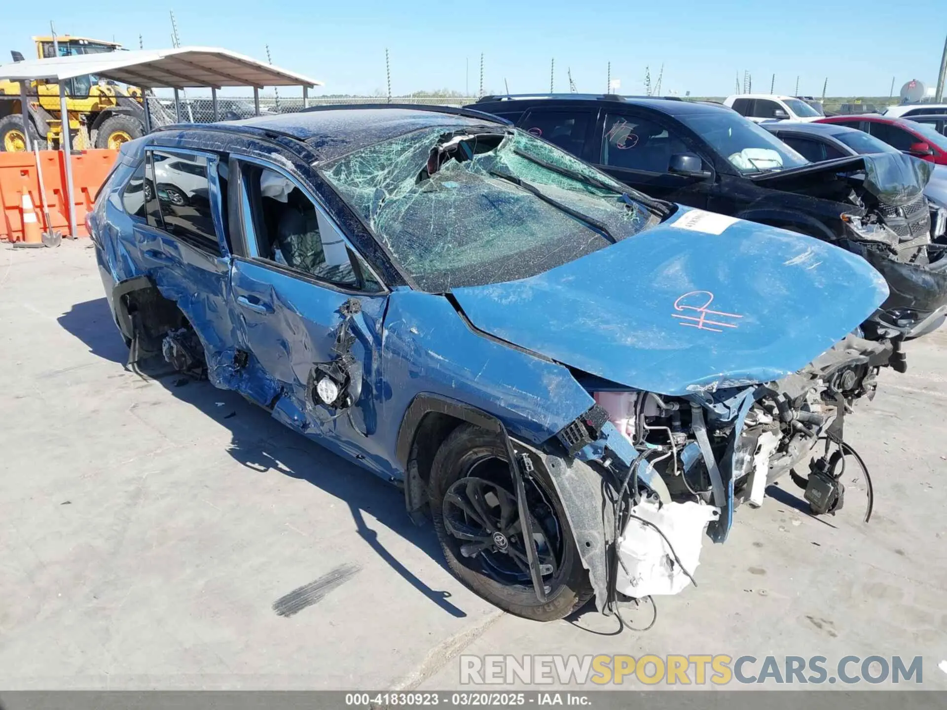 1 fotografías del automóvil dañado JTME6RFV7RD569140 TOYOTA RAV4 HYBRID 2024