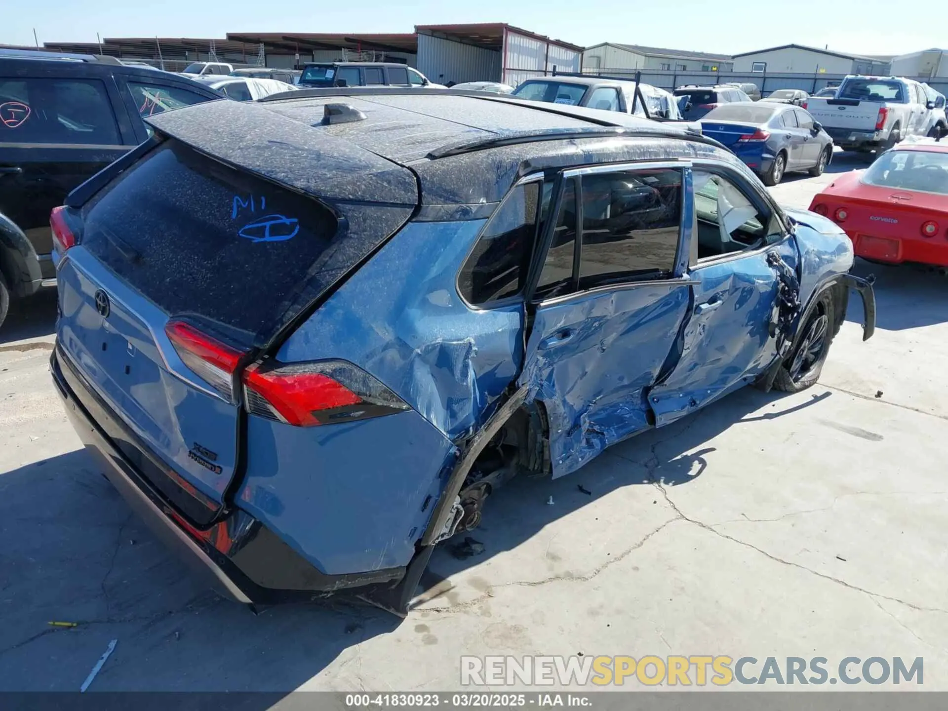 4 fotografías del automóvil dañado JTME6RFV7RD569140 TOYOTA RAV4 HYBRID 2024