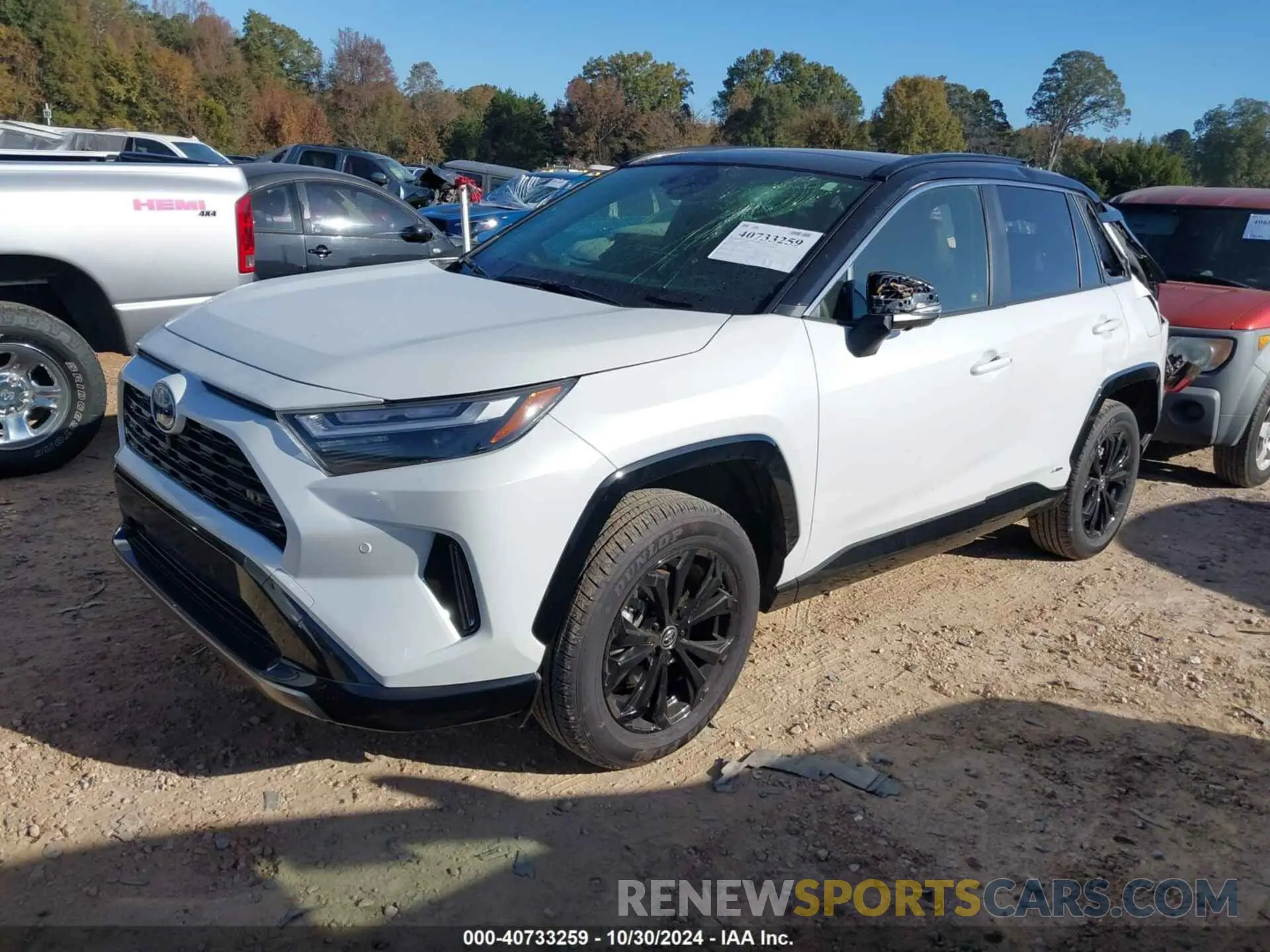 2 fotografías del automóvil dañado JTME6RFVXRD559766 TOYOTA RAV4 HYBRID 2024