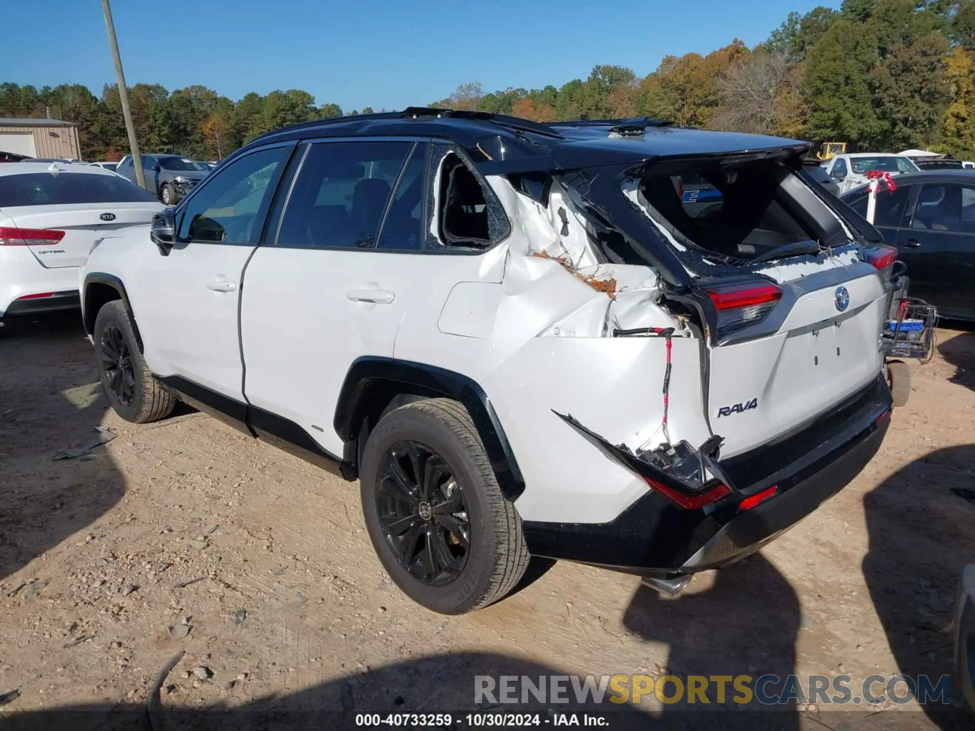 3 fotografías del automóvil dañado JTME6RFVXRD559766 TOYOTA RAV4 HYBRID 2024