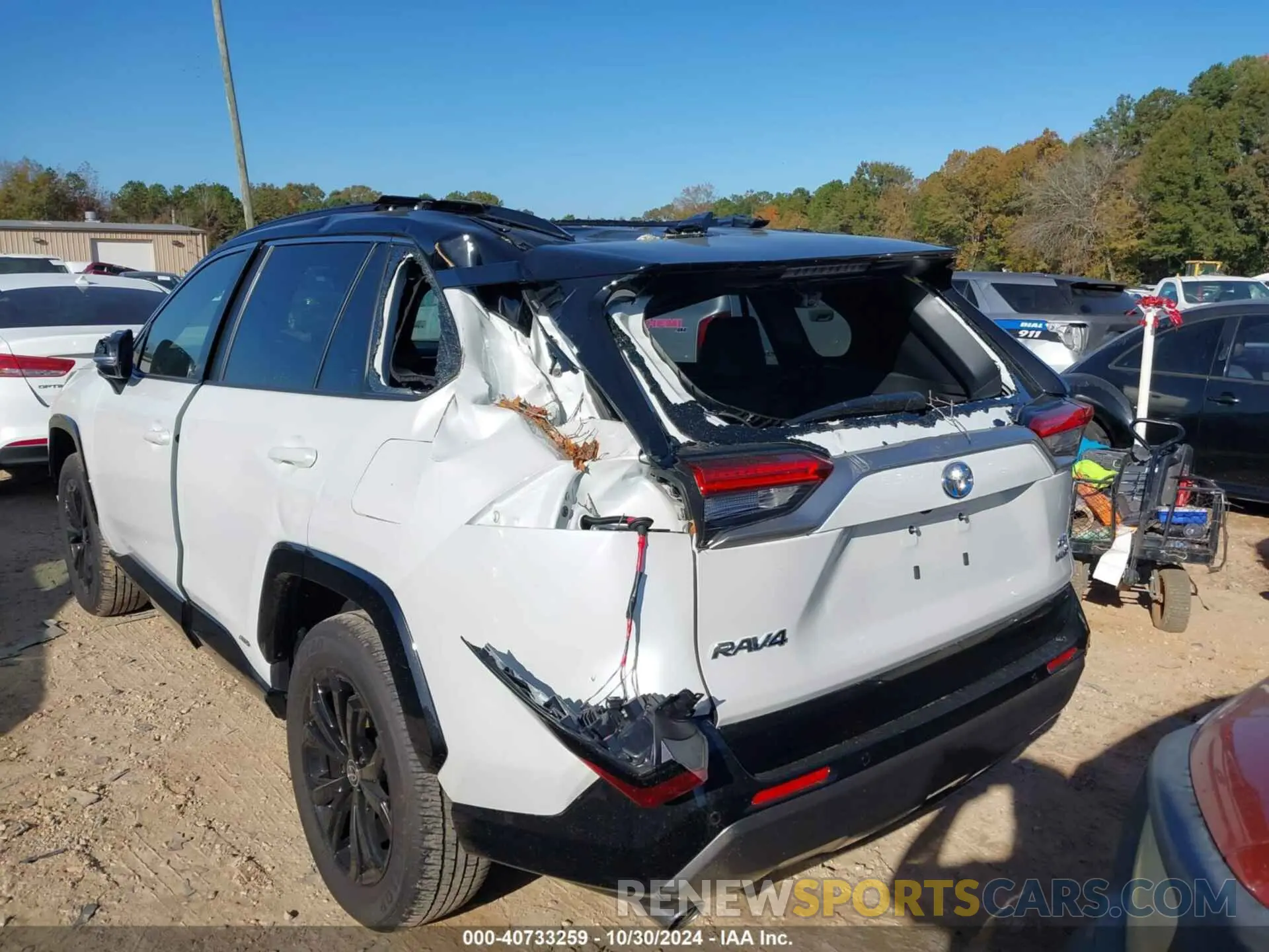6 fotografías del automóvil dañado JTME6RFVXRD559766 TOYOTA RAV4 HYBRID 2024