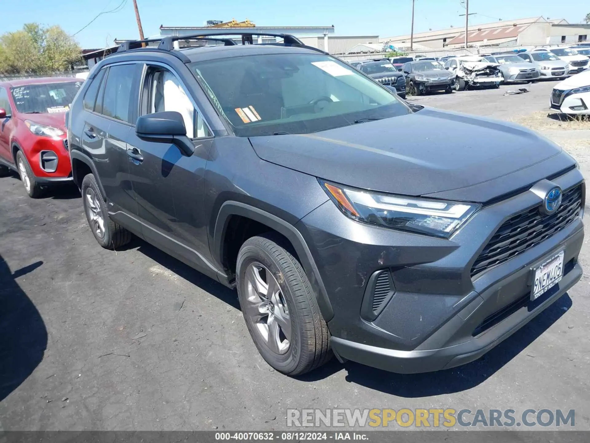 1 fotografías del automóvil dañado JTMLWRFV3RD245304 TOYOTA RAV4 HYBRID 2024