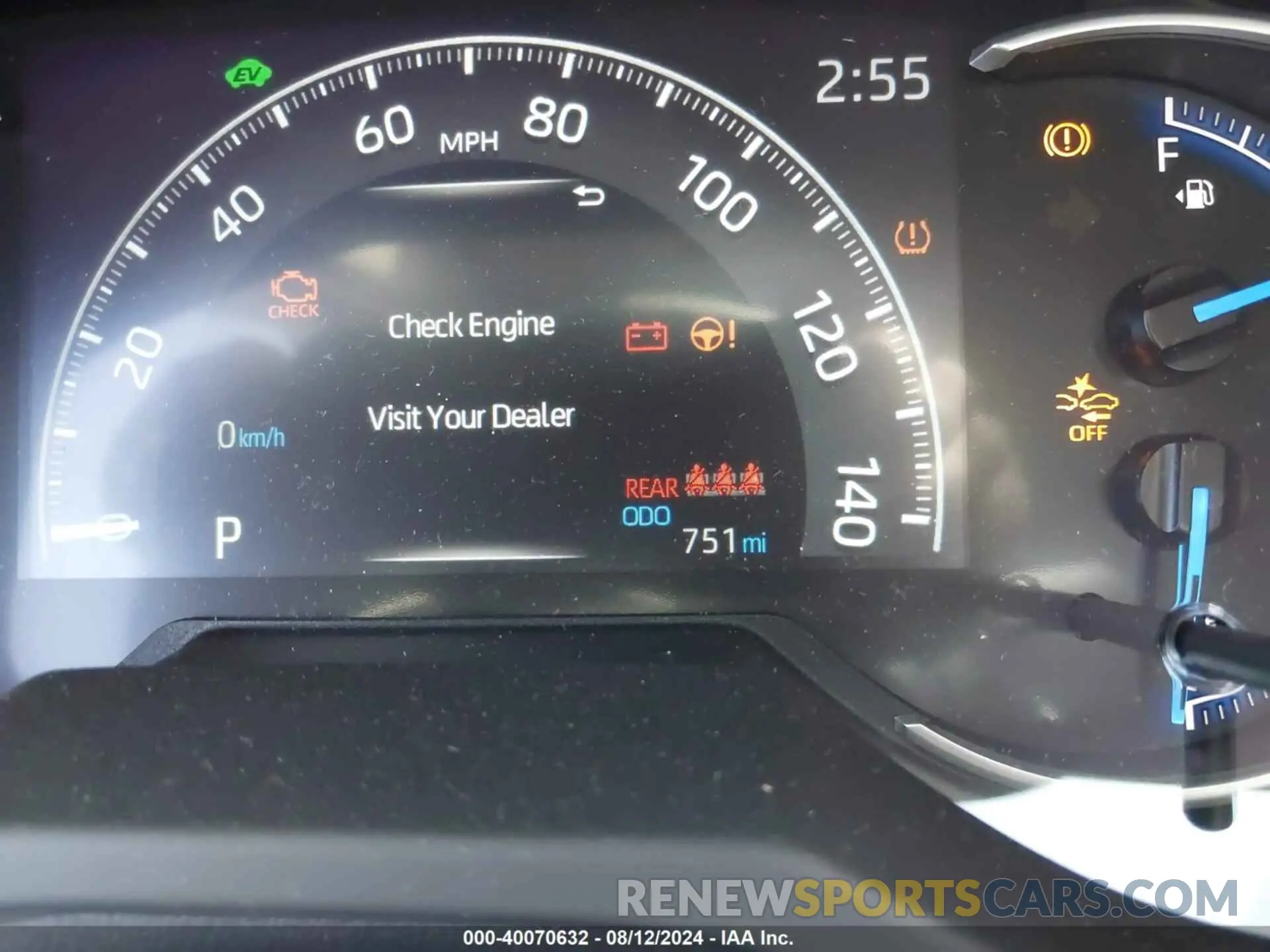 15 fotografías del automóvil dañado JTMLWRFV3RD245304 TOYOTA RAV4 HYBRID 2024
