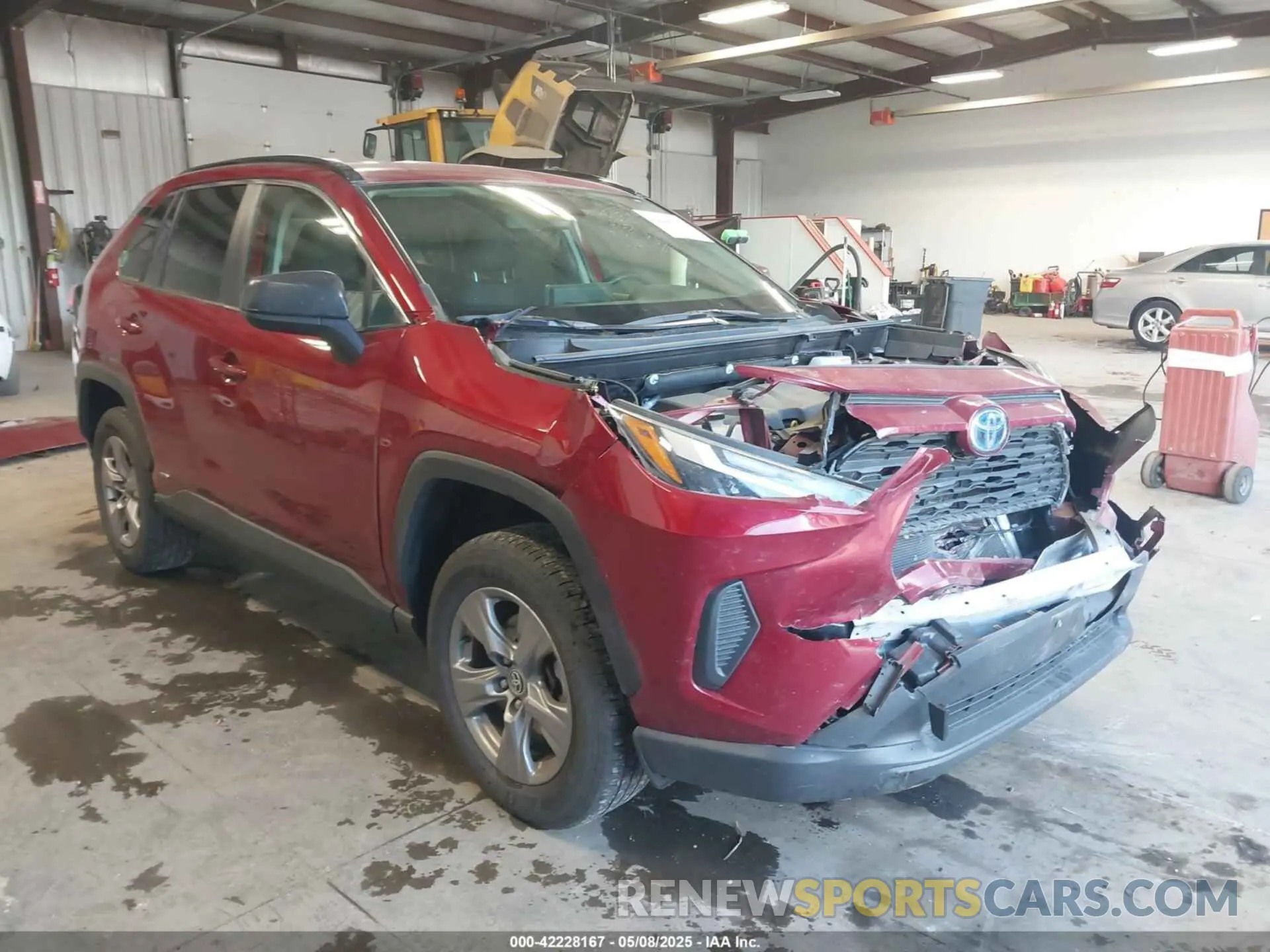 1 fotografías del automóvil dañado JTMLWRFV6RD211874 TOYOTA RAV4 HYBRID 2024