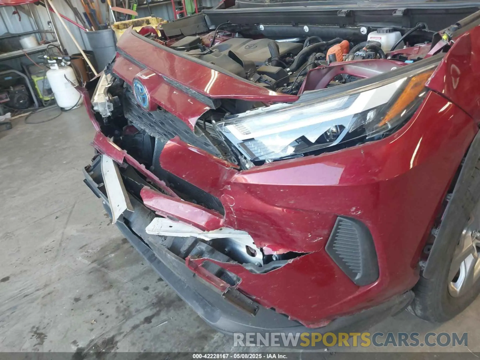 6 fotografías del automóvil dañado JTMLWRFV6RD211874 TOYOTA RAV4 HYBRID 2024
