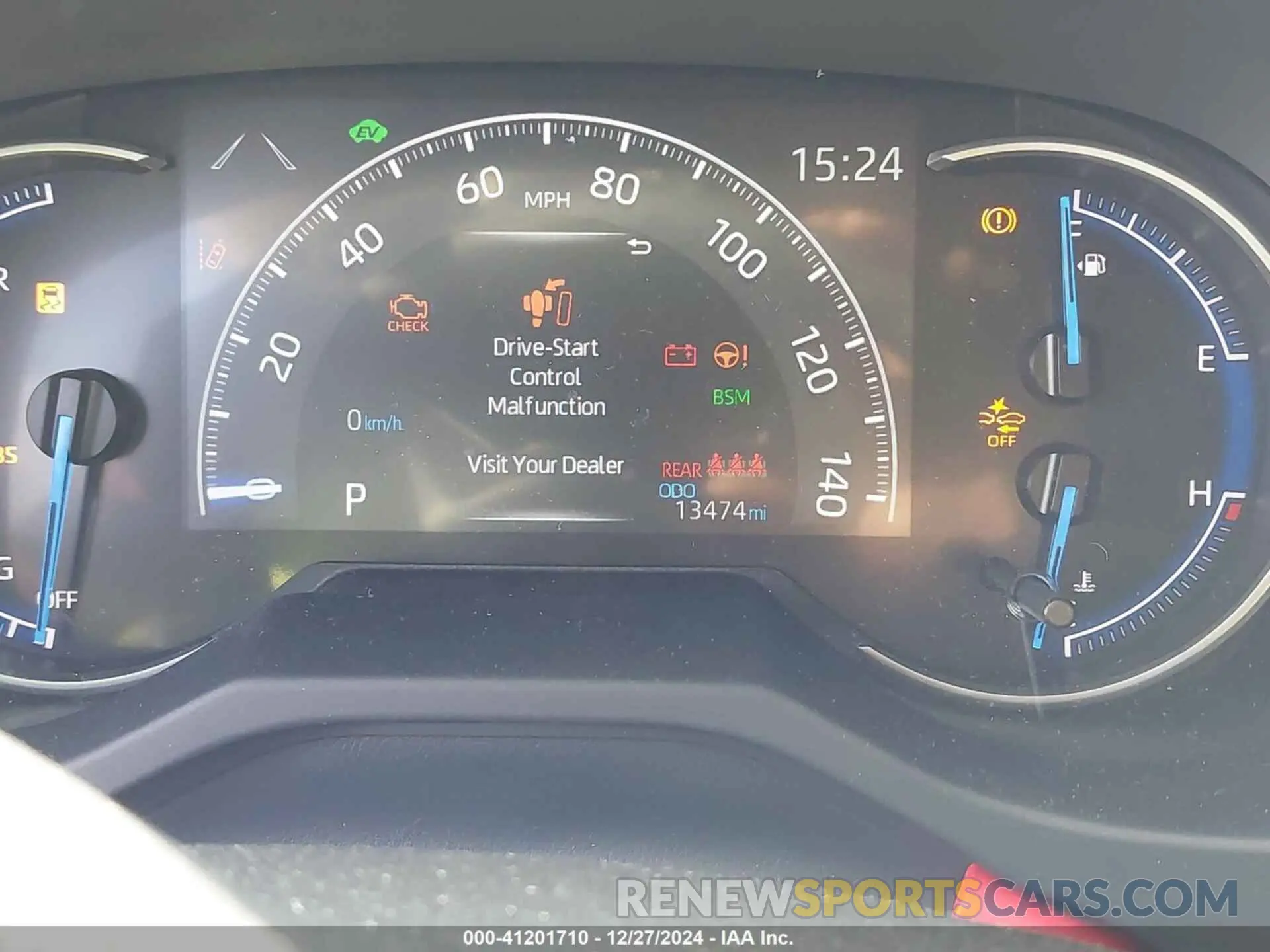 7 fotografías del automóvil dañado JTMMWRFV0RD255101 TOYOTA RAV4 HYBRID 2024