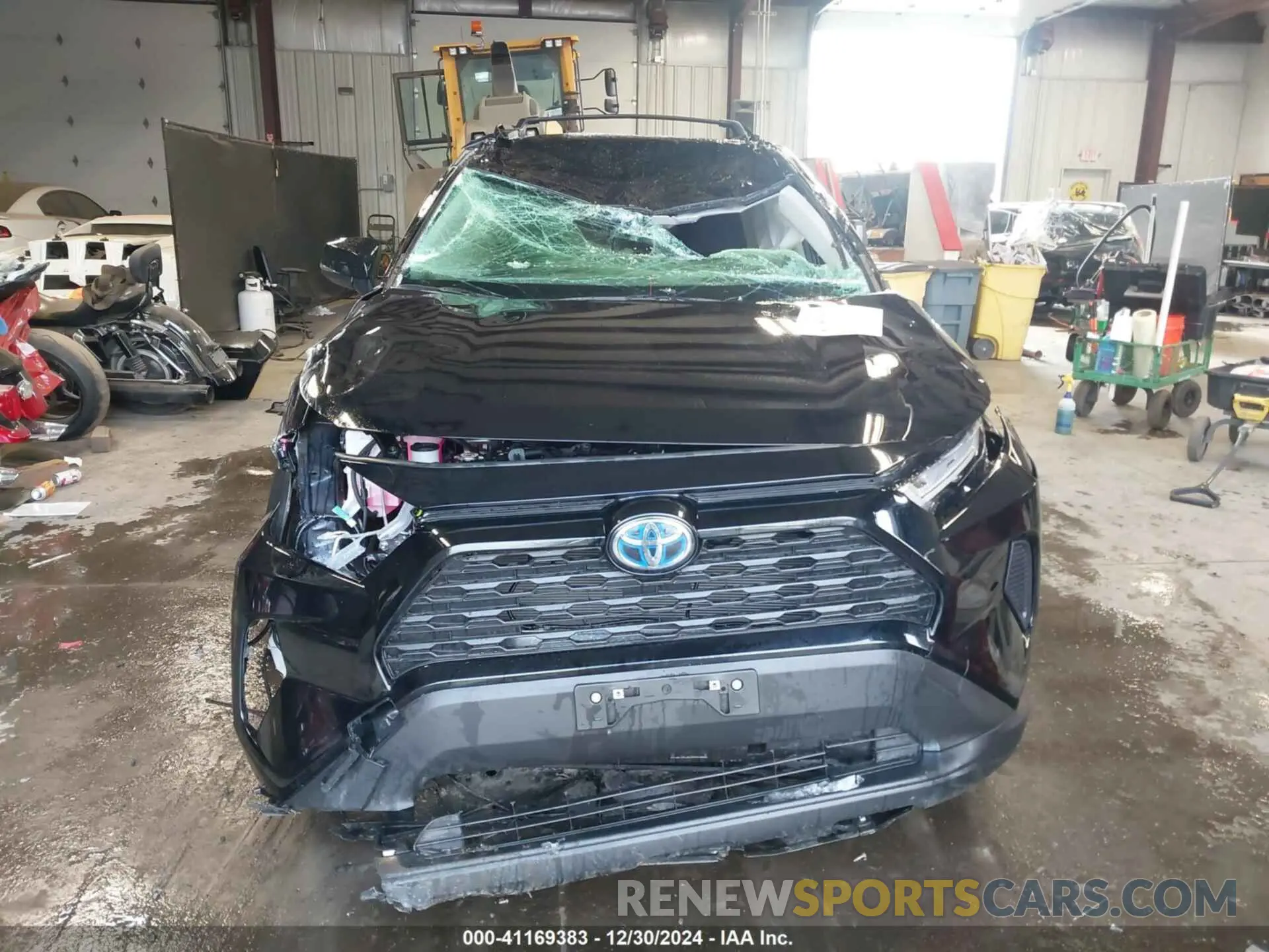 12 fotografías del automóvil dañado JTMMWRFV6RD266149 TOYOTA RAV4 HYBRID 2024