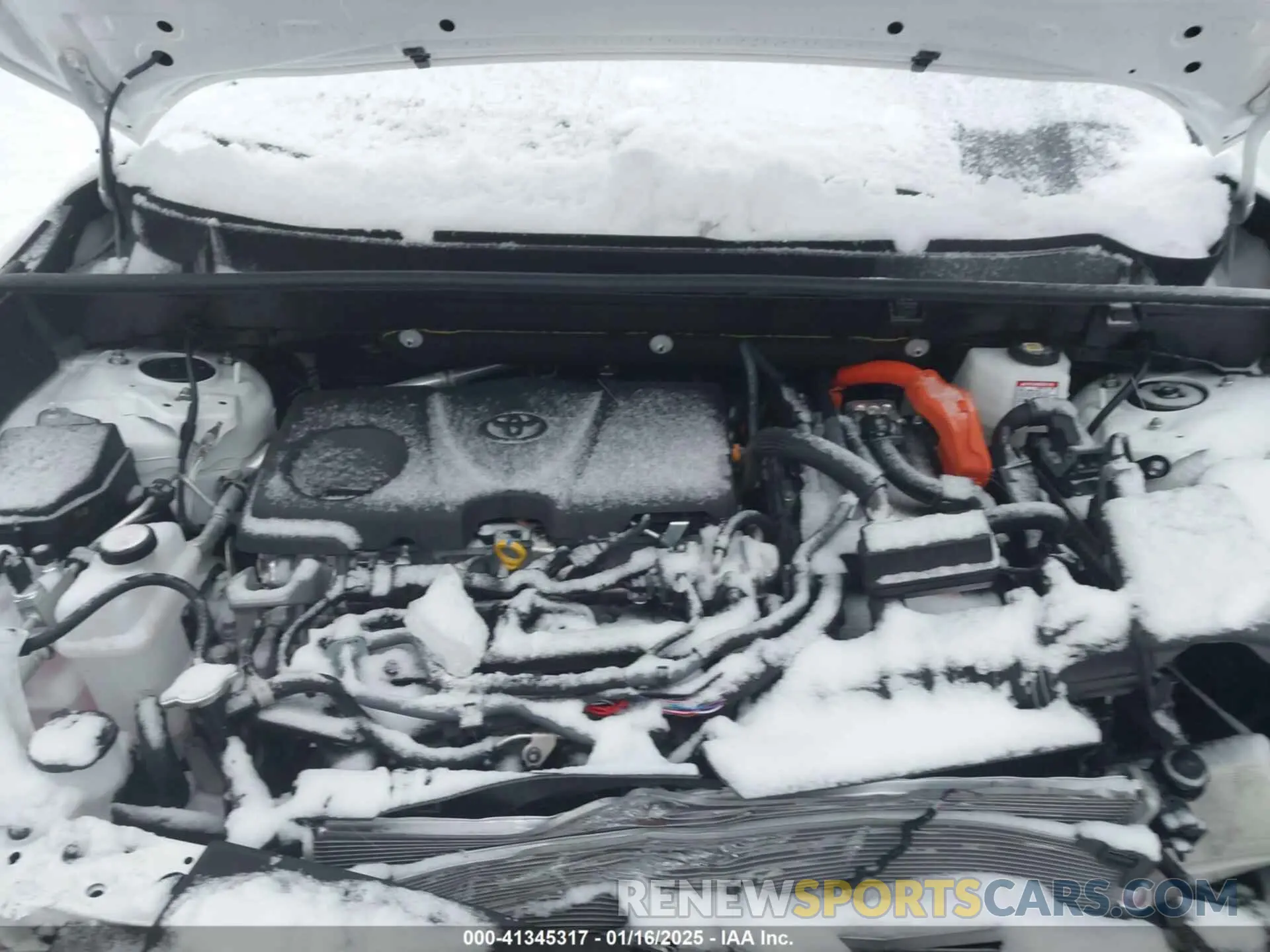 10 fotografías del automóvil dañado JTMRWRFV4RD245158 TOYOTA RAV4 HYBRID 2024