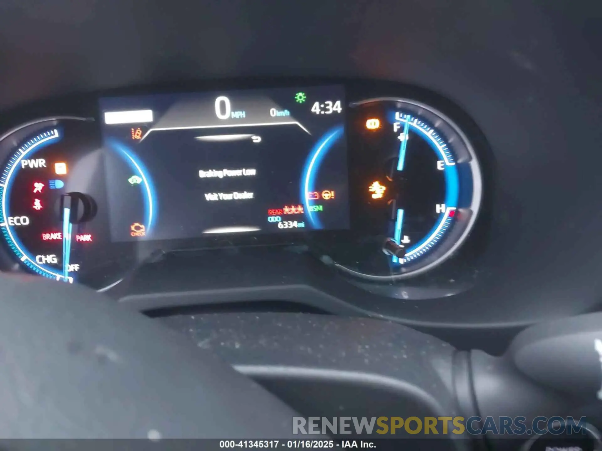 16 fotografías del automóvil dañado JTMRWRFV4RD245158 TOYOTA RAV4 HYBRID 2024