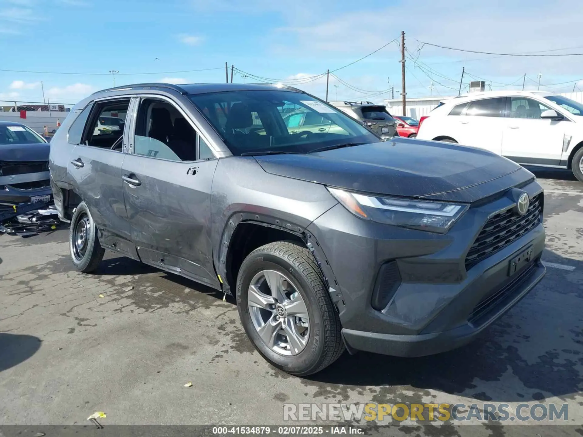 1 fotografías del automóvil dañado 2T3LWRFV8SW257439 TOYOTA RAV4 HYBRID 2025