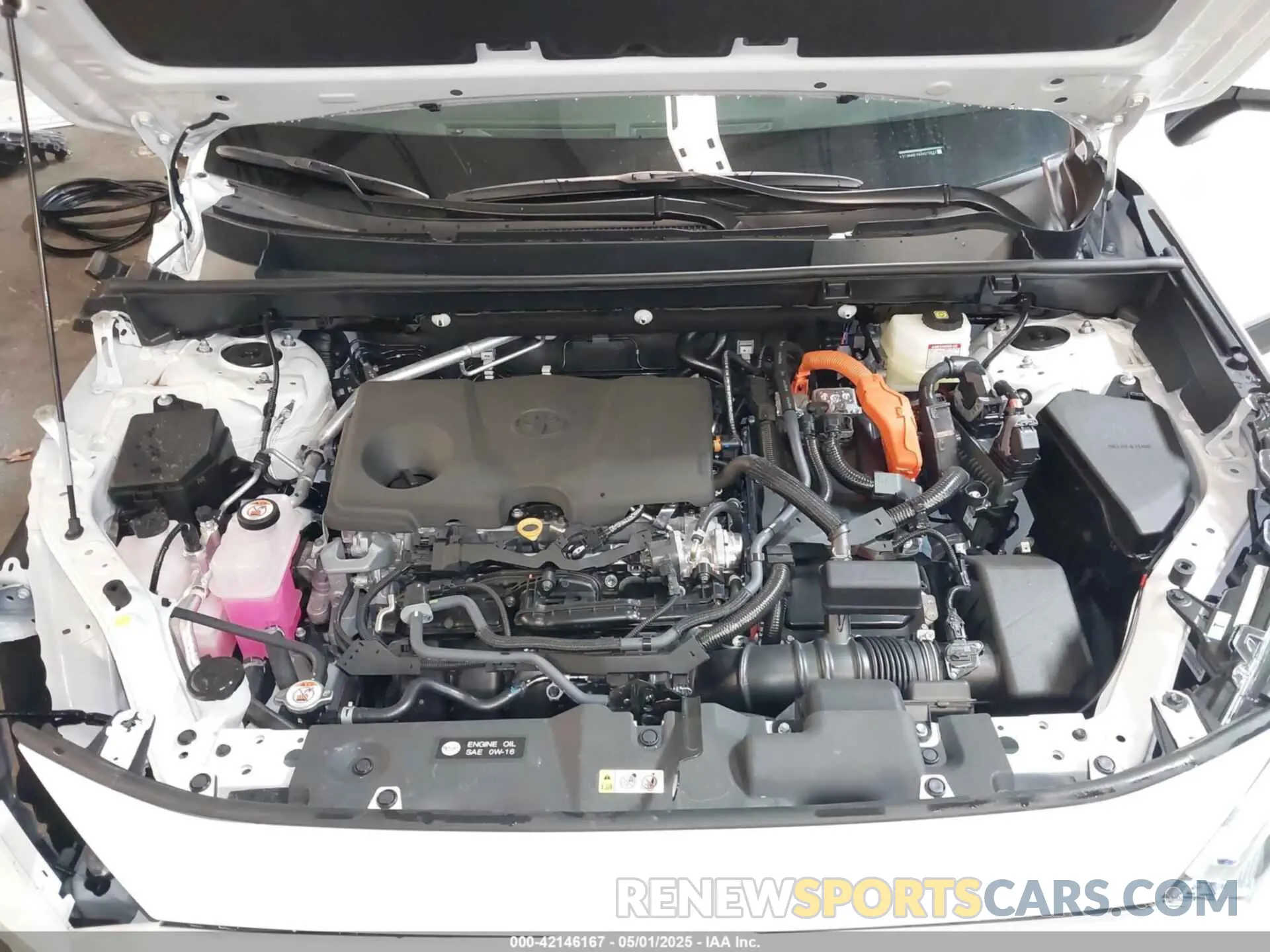 10 fotografías del automóvil dañado 2T3RWRFV0SW275623 TOYOTA RAV4 HYBRID 2025