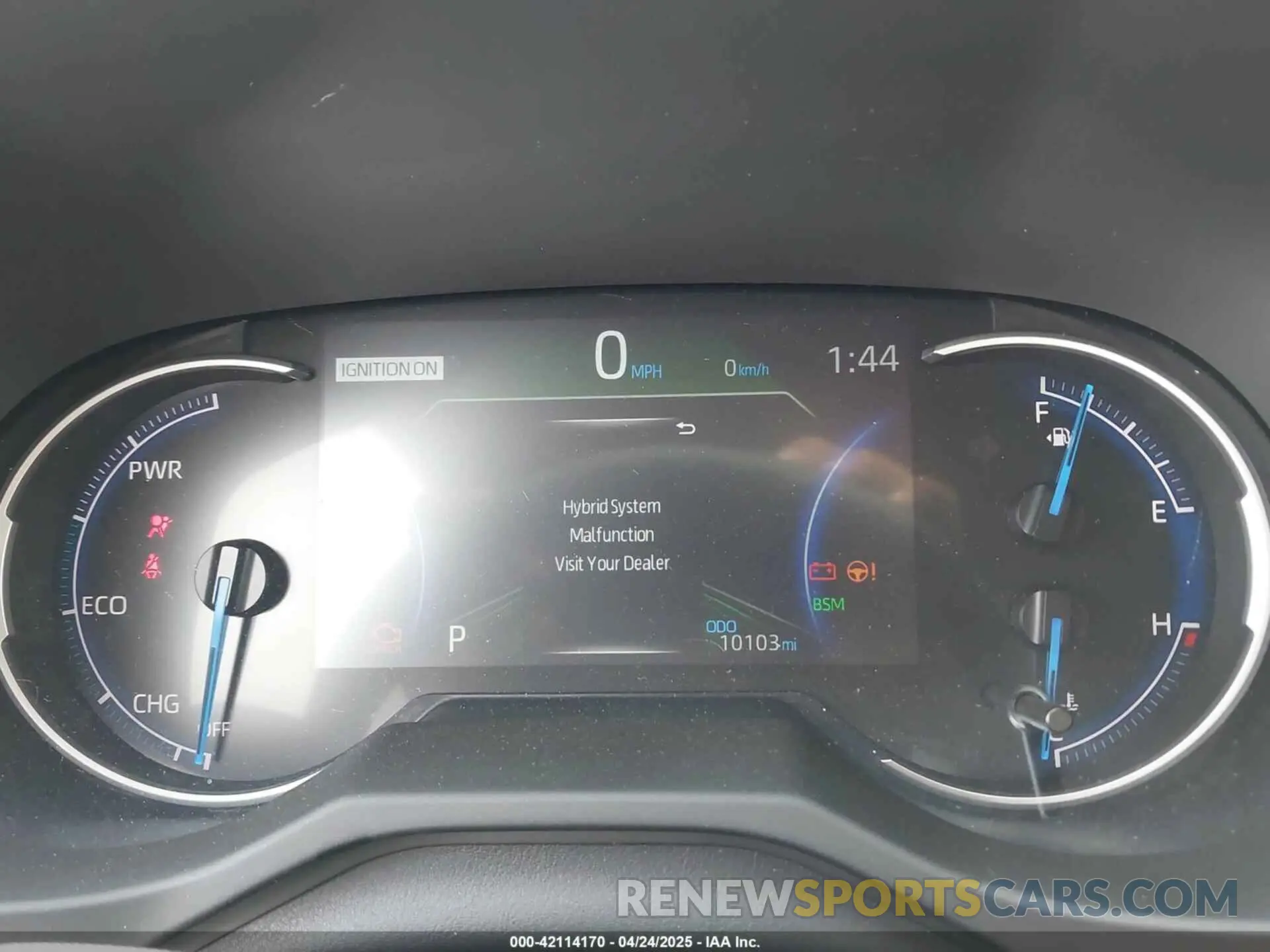 7 fotografías del automóvil dañado 2T3RWRFV7SW258365 TOYOTA RAV4 HYBRID 2025