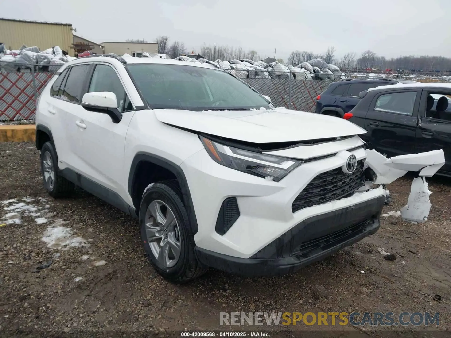 1 fotografías del automóvil dañado 2T3RWRFV8SW265681 TOYOTA RAV4 HYBRID 2025