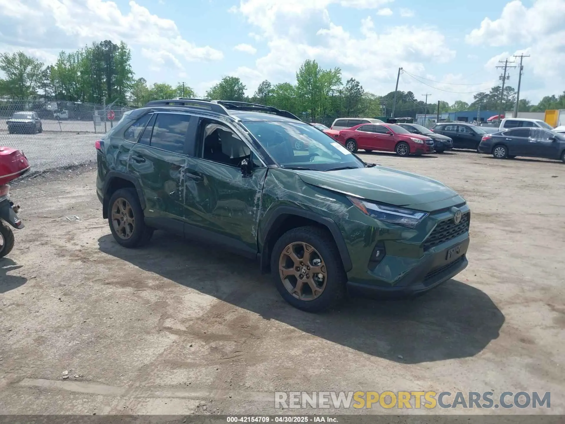 1 fotografías del automóvil dañado 2T3UWRFV1SW275883 TOYOTA RAV4 HYBRID 2025