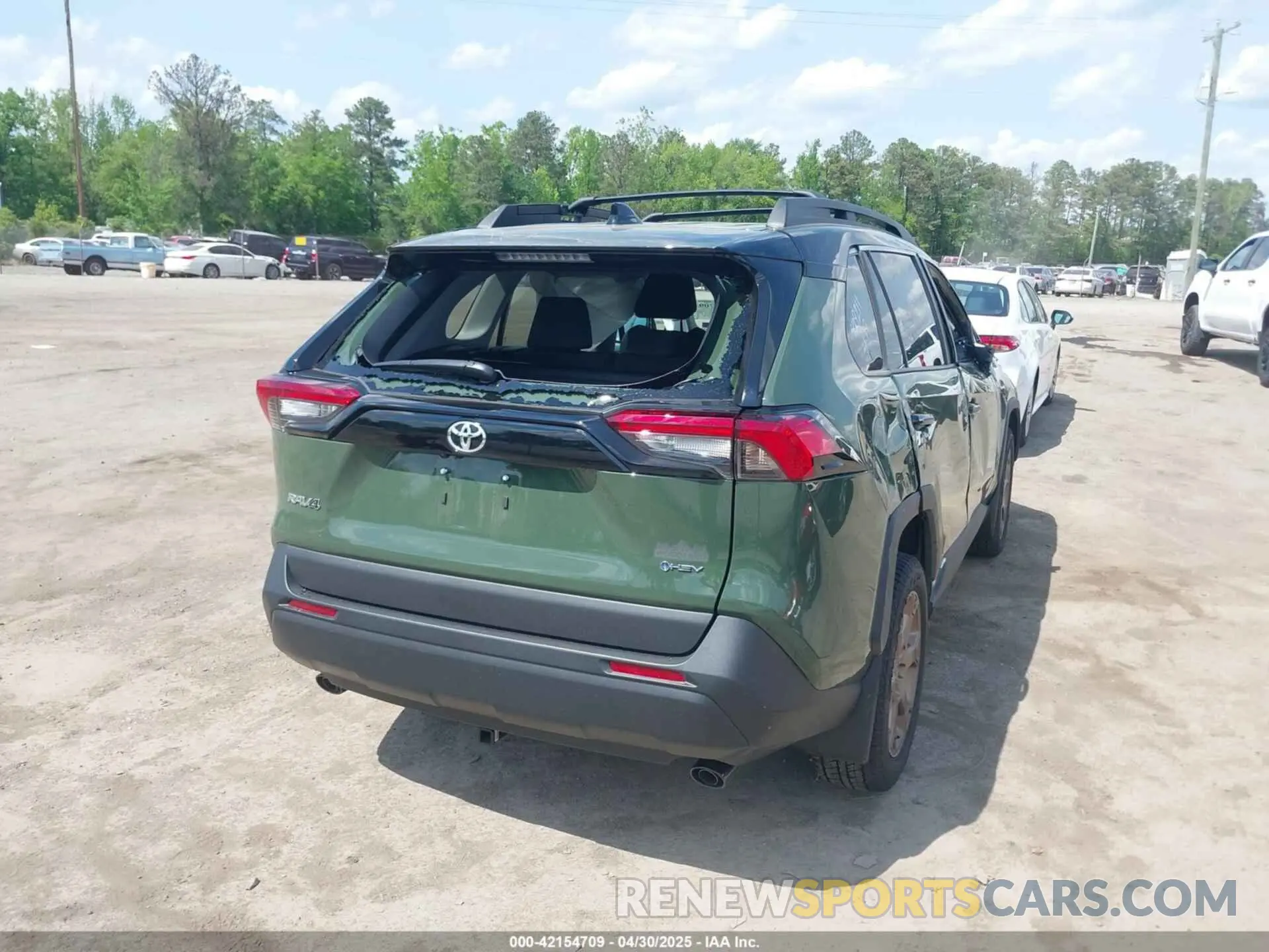 4 fotografías del automóvil dañado 2T3UWRFV1SW275883 TOYOTA RAV4 HYBRID 2025