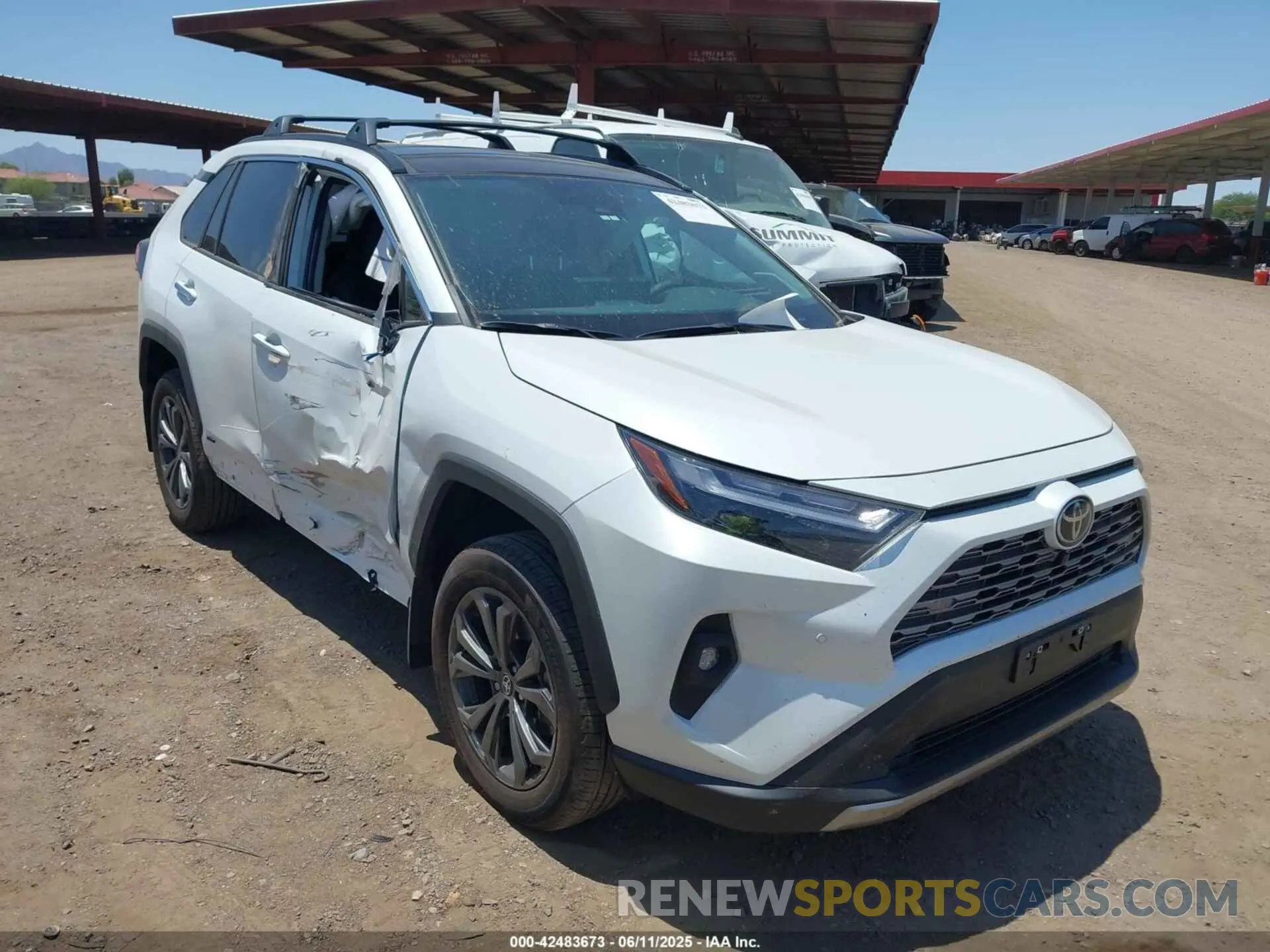 1 fotografías del automóvil dañado 4T3D6RFV6SU177139 TOYOTA RAV4 HYBRID 2025