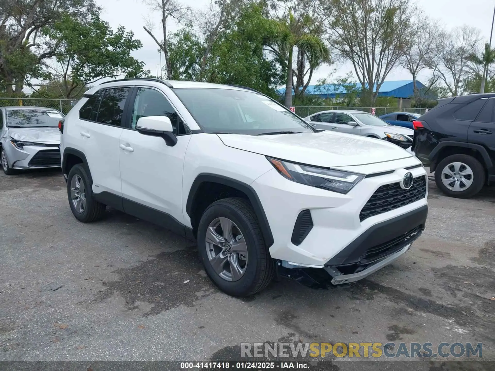 1 fotografías del automóvil dañado 4T3RWRFV9SU164875 TOYOTA RAV4 HYBRID 2025