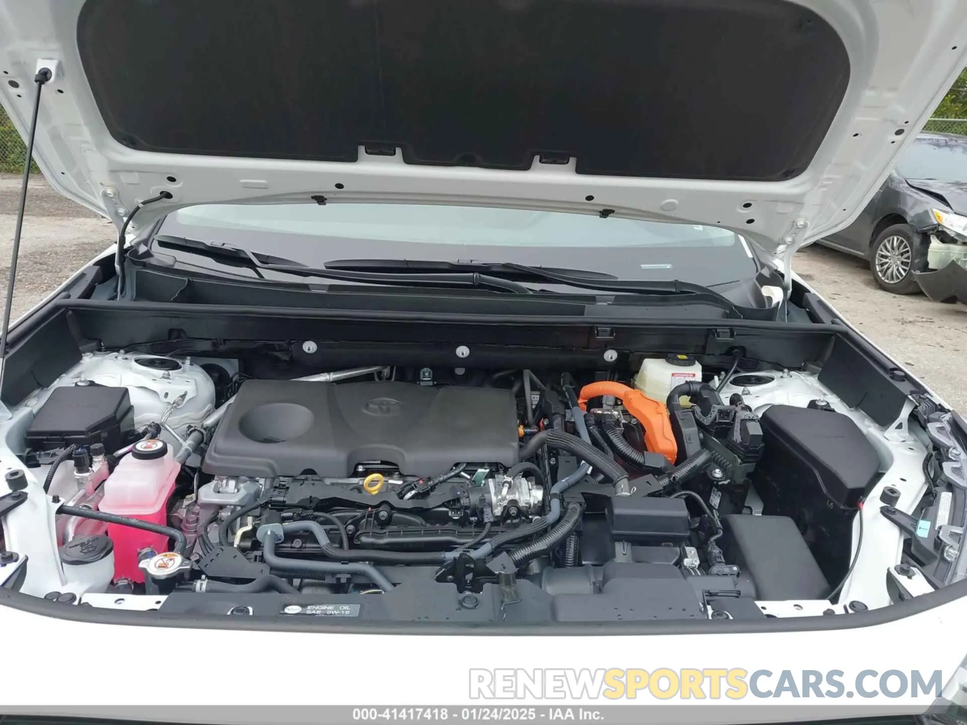 10 fotografías del automóvil dañado 4T3RWRFV9SU164875 TOYOTA RAV4 HYBRID 2025