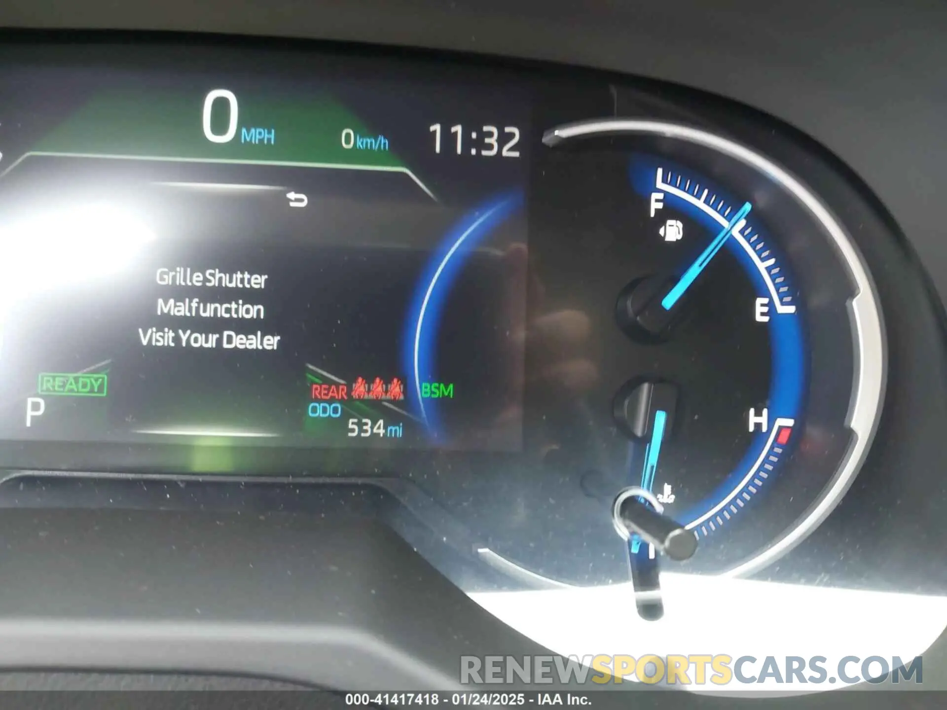 15 fotografías del automóvil dañado 4T3RWRFV9SU164875 TOYOTA RAV4 HYBRID 2025