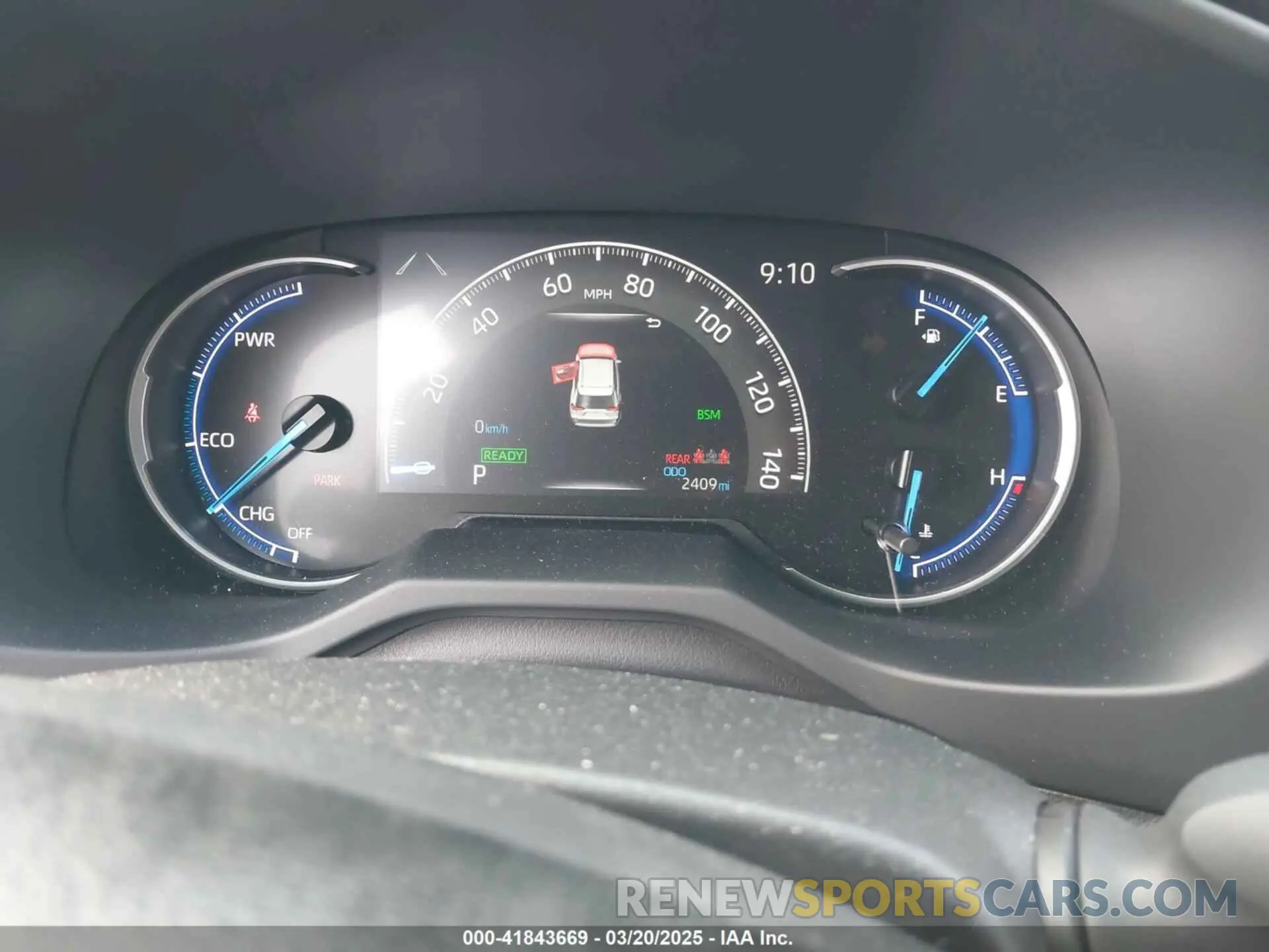 7 fotografías del automóvil dañado JTMB6RFV5SD154617 TOYOTA RAV4 HYBRID 2025