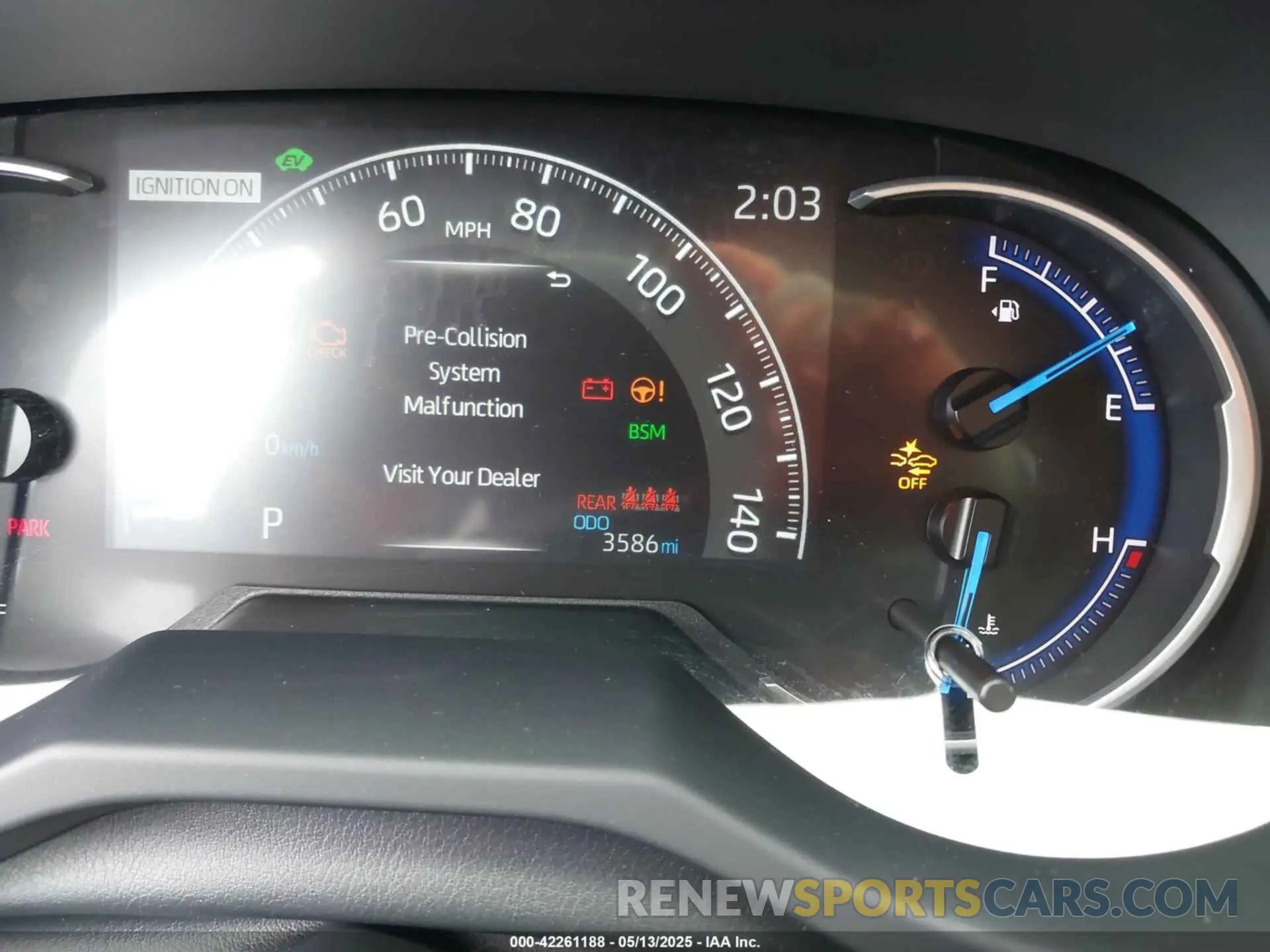 16 fotografías del automóvil dañado JTMB6RFV5SD157761 TOYOTA RAV4 HYBRID 2025
