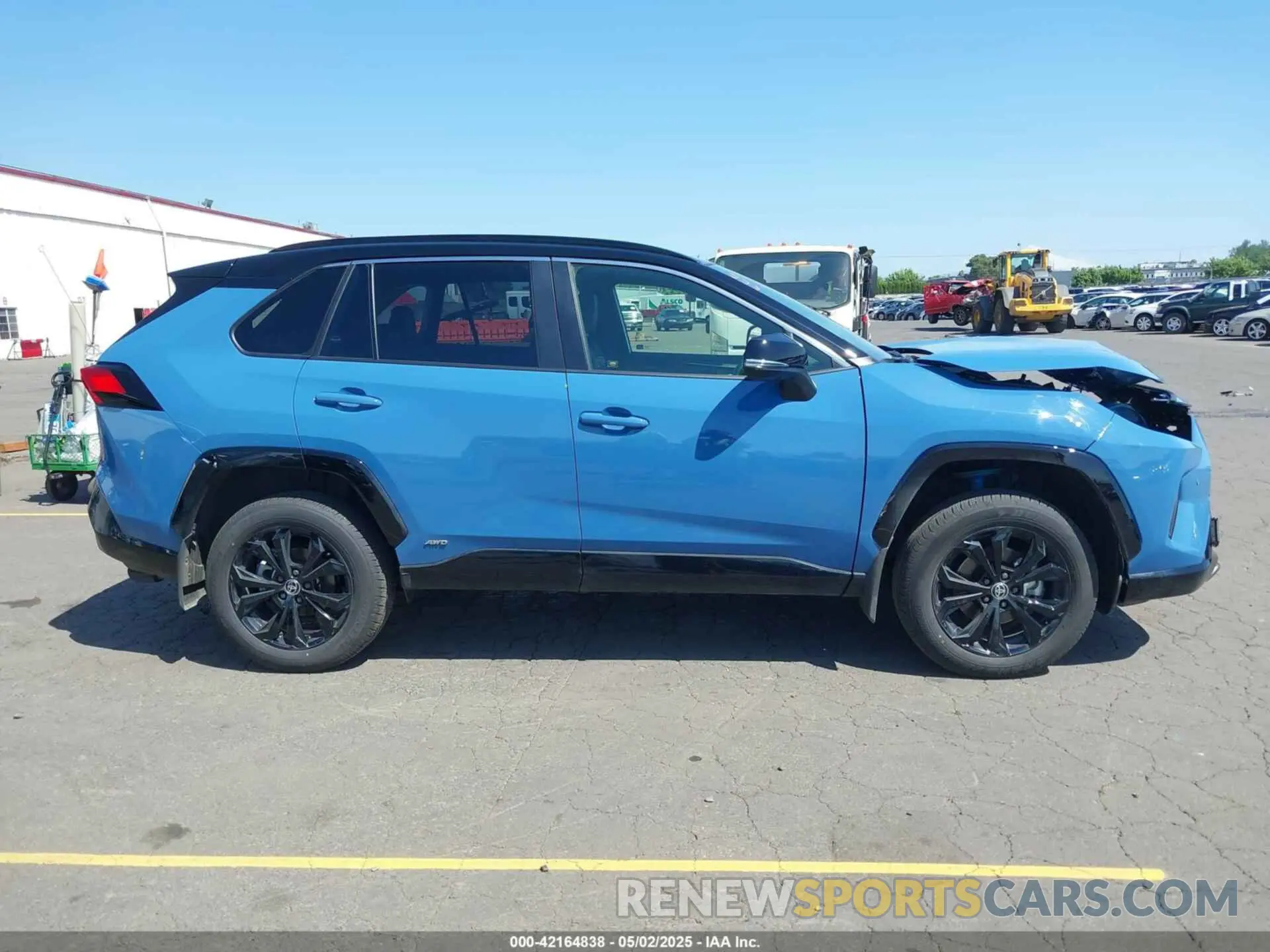 14 fotografías del automóvil dañado JTME6RFV6SJ065914 TOYOTA RAV4 HYBRID 2025