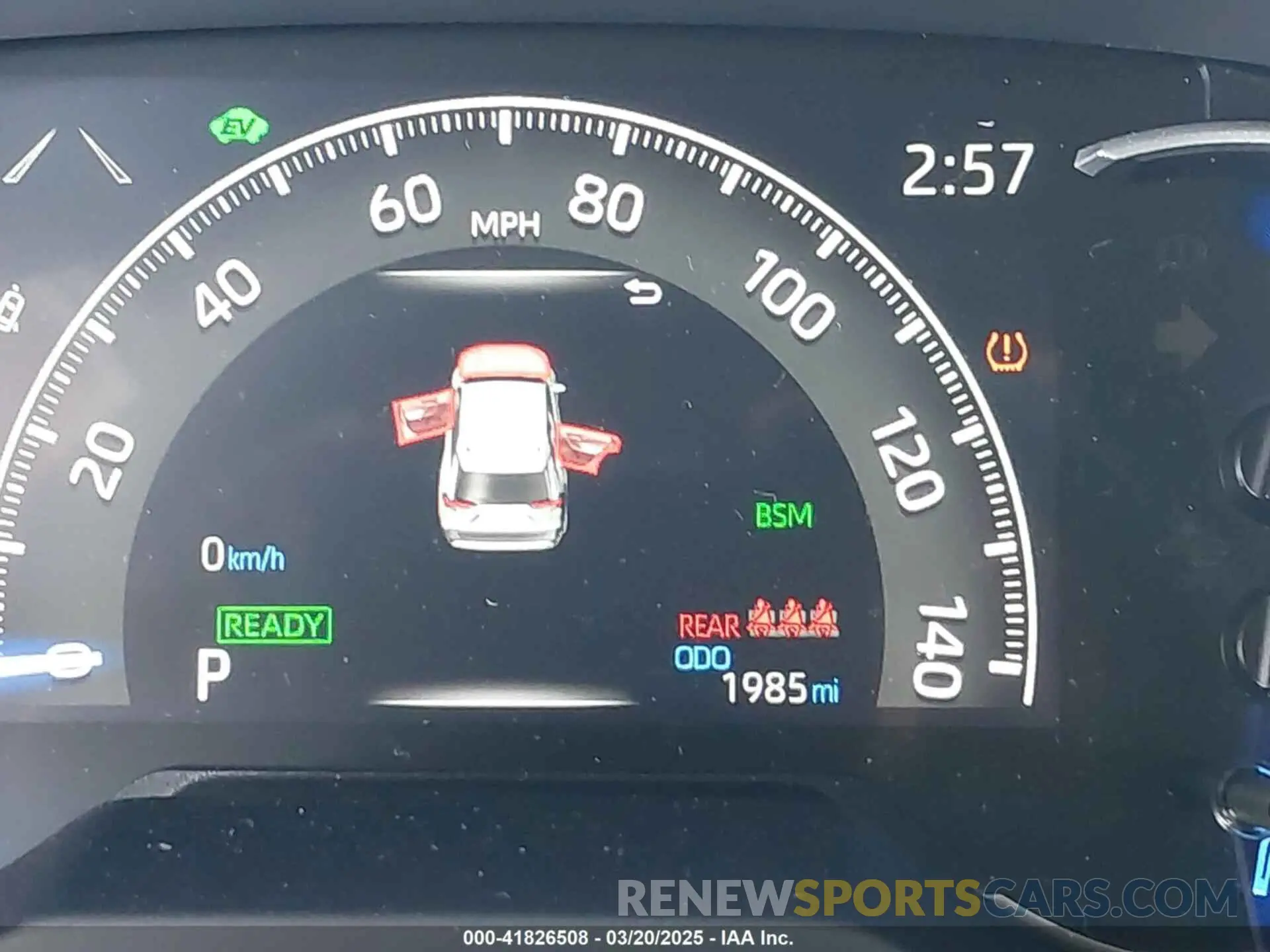 15 fotografías del automóvil dañado JTMRWRFV2SD288144 TOYOTA RAV4 HYBRID 2025