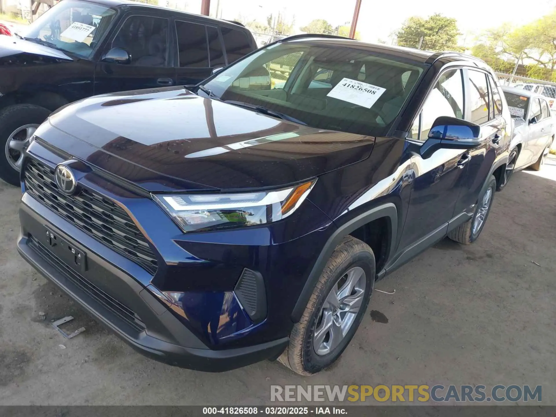 2 fotografías del automóvil dañado JTMRWRFV2SD288144 TOYOTA RAV4 HYBRID 2025