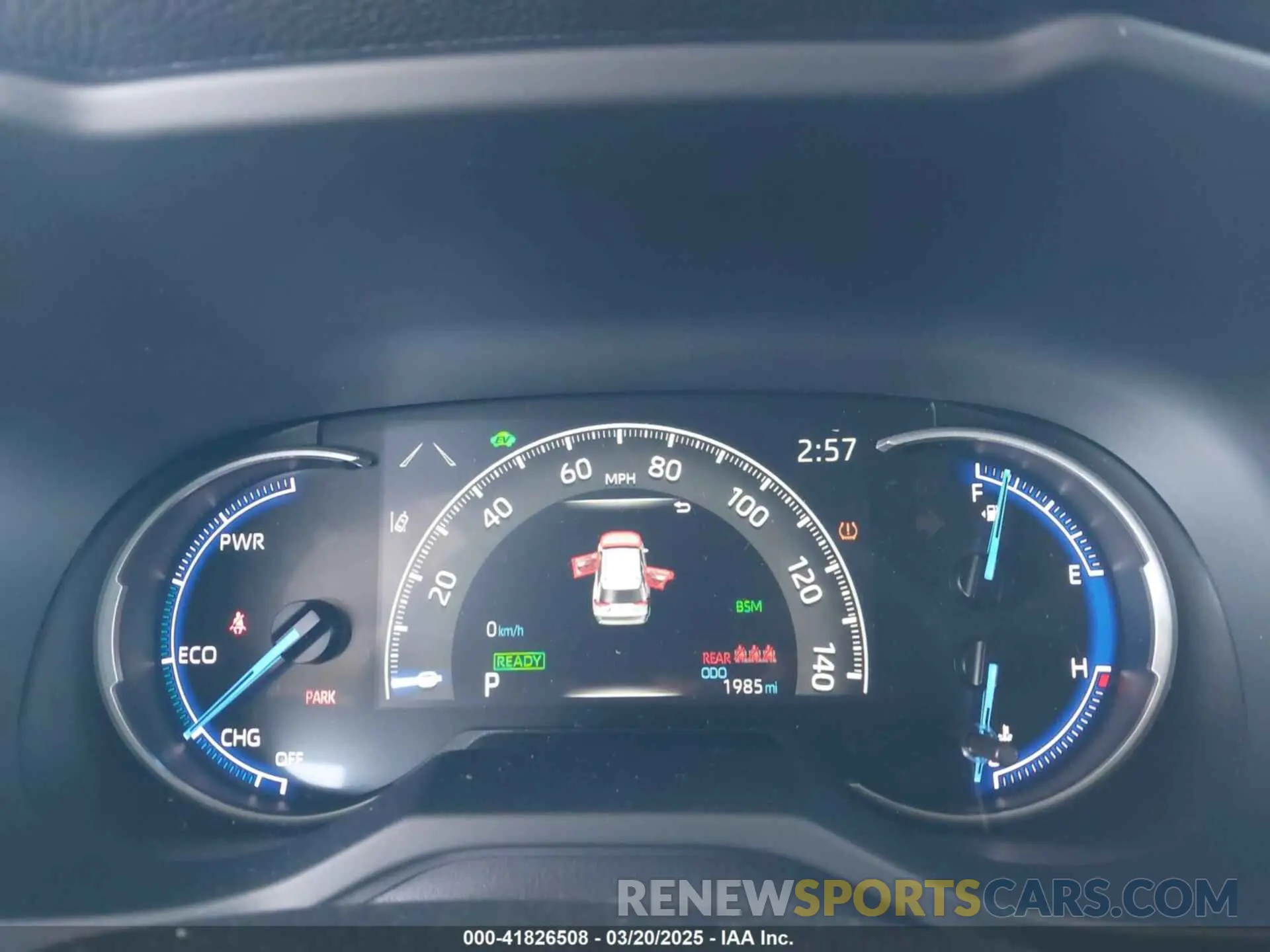 7 fotografías del automóvil dañado JTMRWRFV2SD288144 TOYOTA RAV4 HYBRID 2025