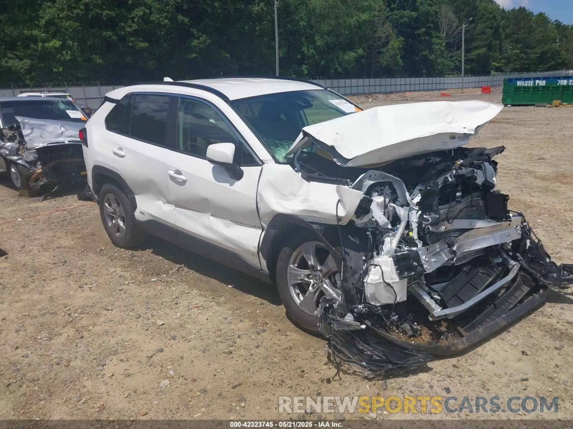 1 fotografías del automóvil dañado JTMRWRFV3SD284717 TOYOTA RAV4 HYBRID 2025