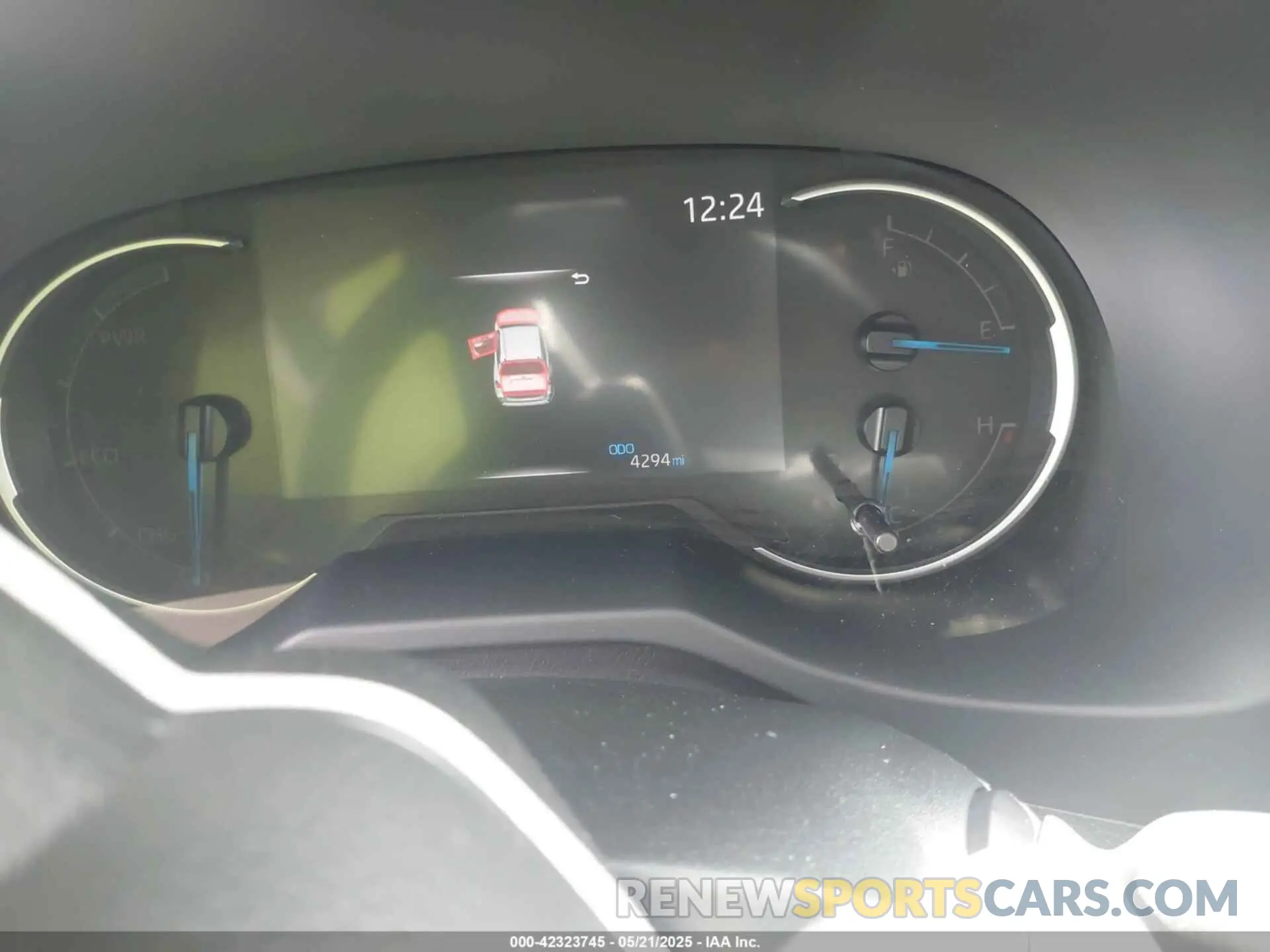 7 fotografías del automóvil dañado JTMRWRFV3SD284717 TOYOTA RAV4 HYBRID 2025