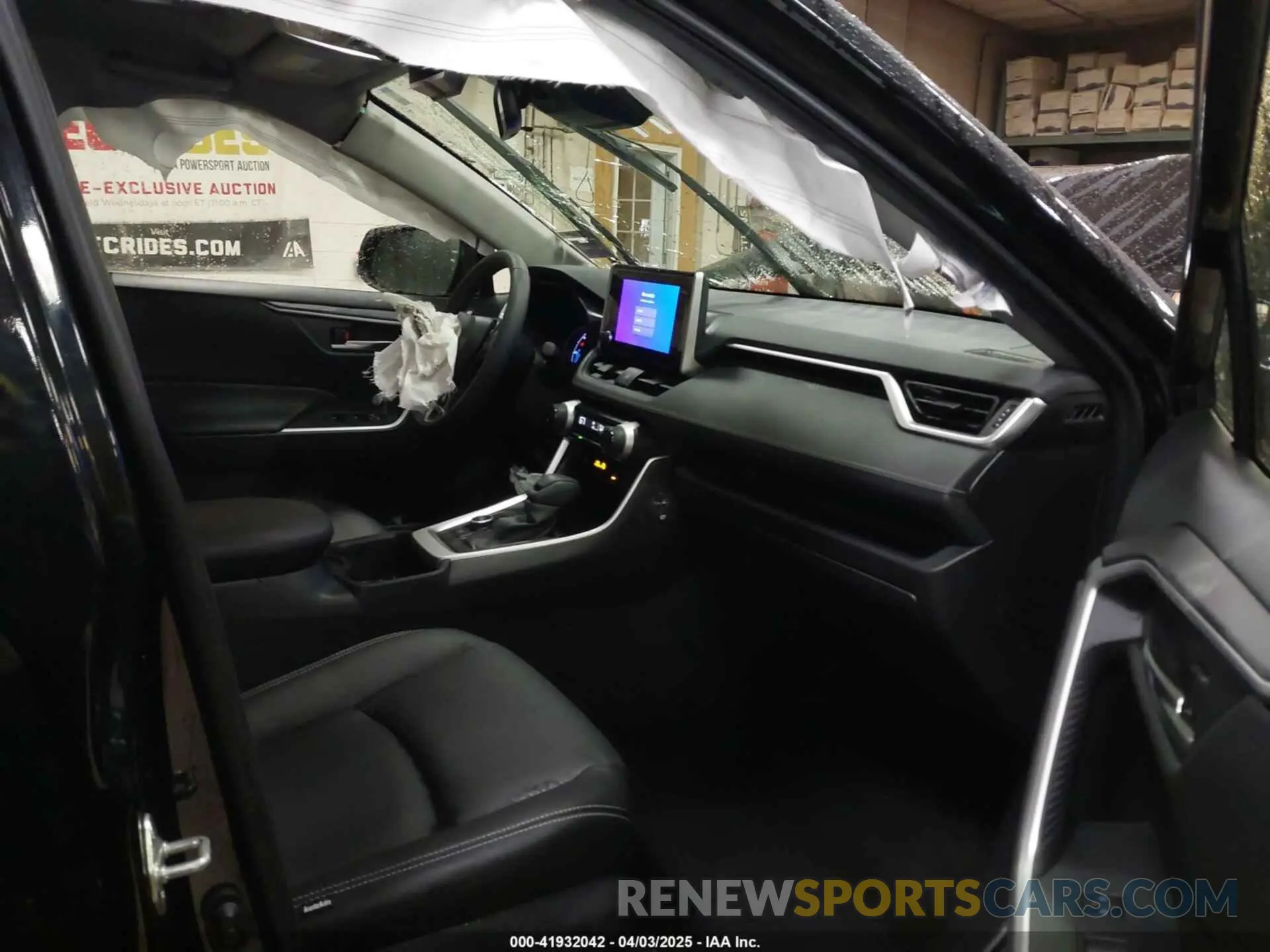 5 fotografías del automóvil dañado JTMRWRFV5SD275761 TOYOTA RAV4 HYBRID 2025